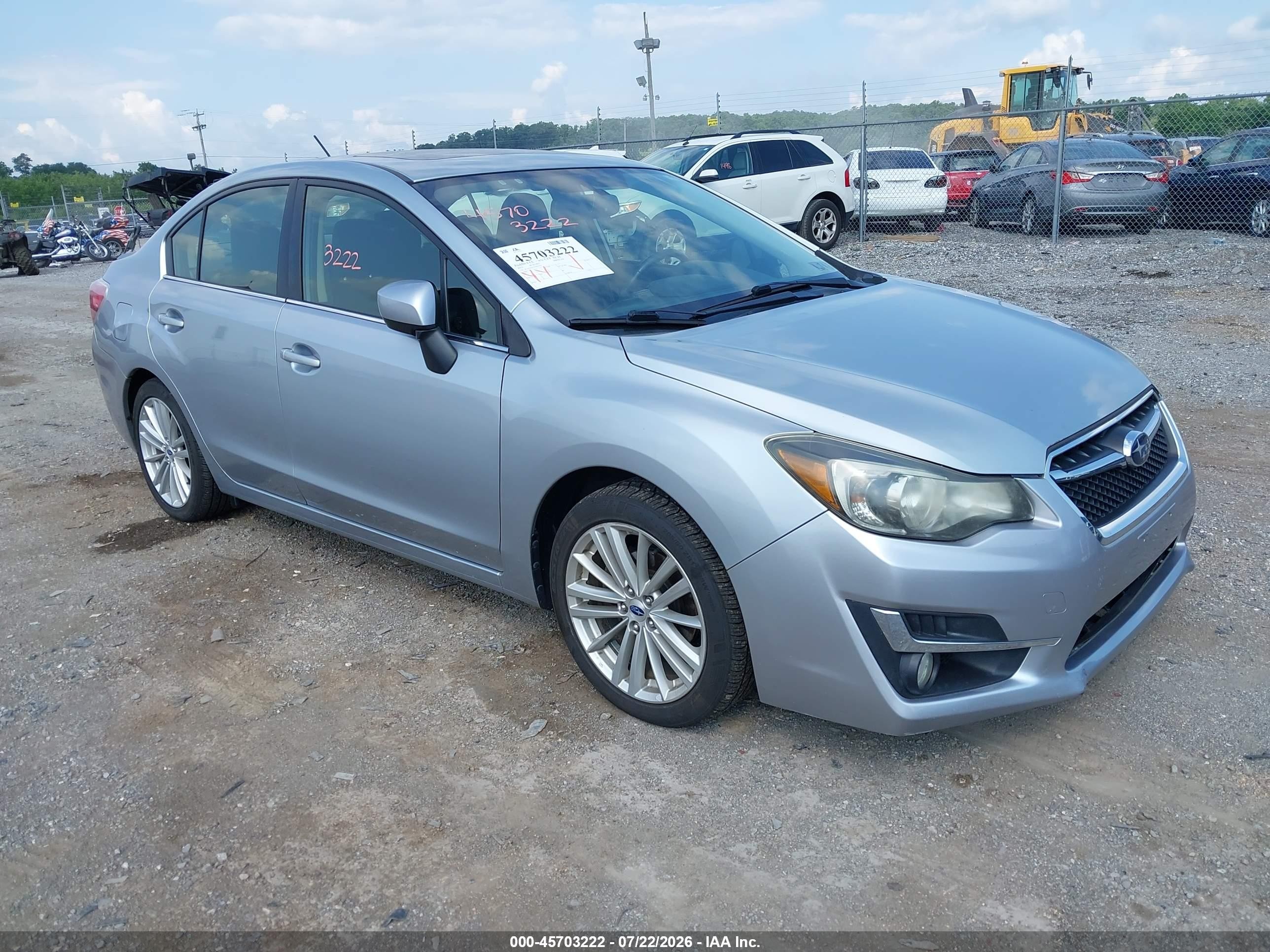2015 Subaru Impreza Premium, VIN JF1GJAK67FH005991 — Normal wear