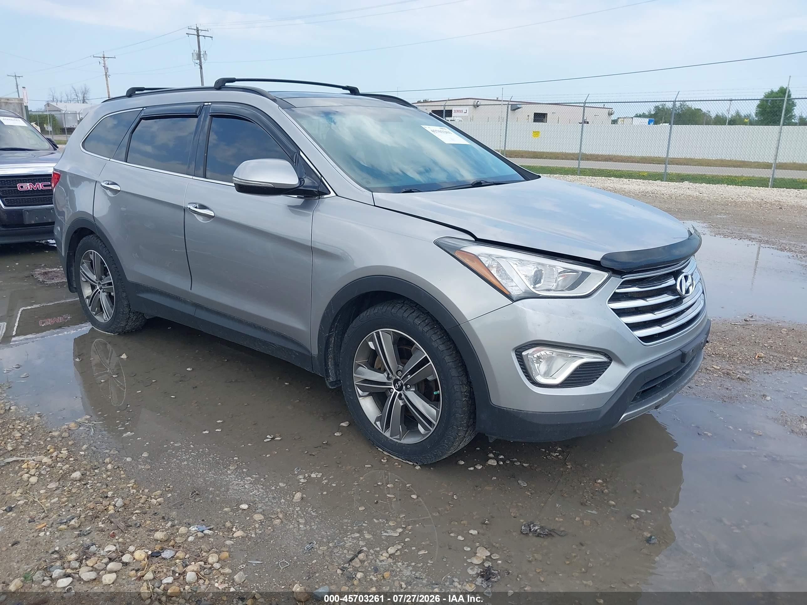 2014 Hyundai Santa Fe Limited, VIN KM8SRDHF9EU063379 — Normal wear