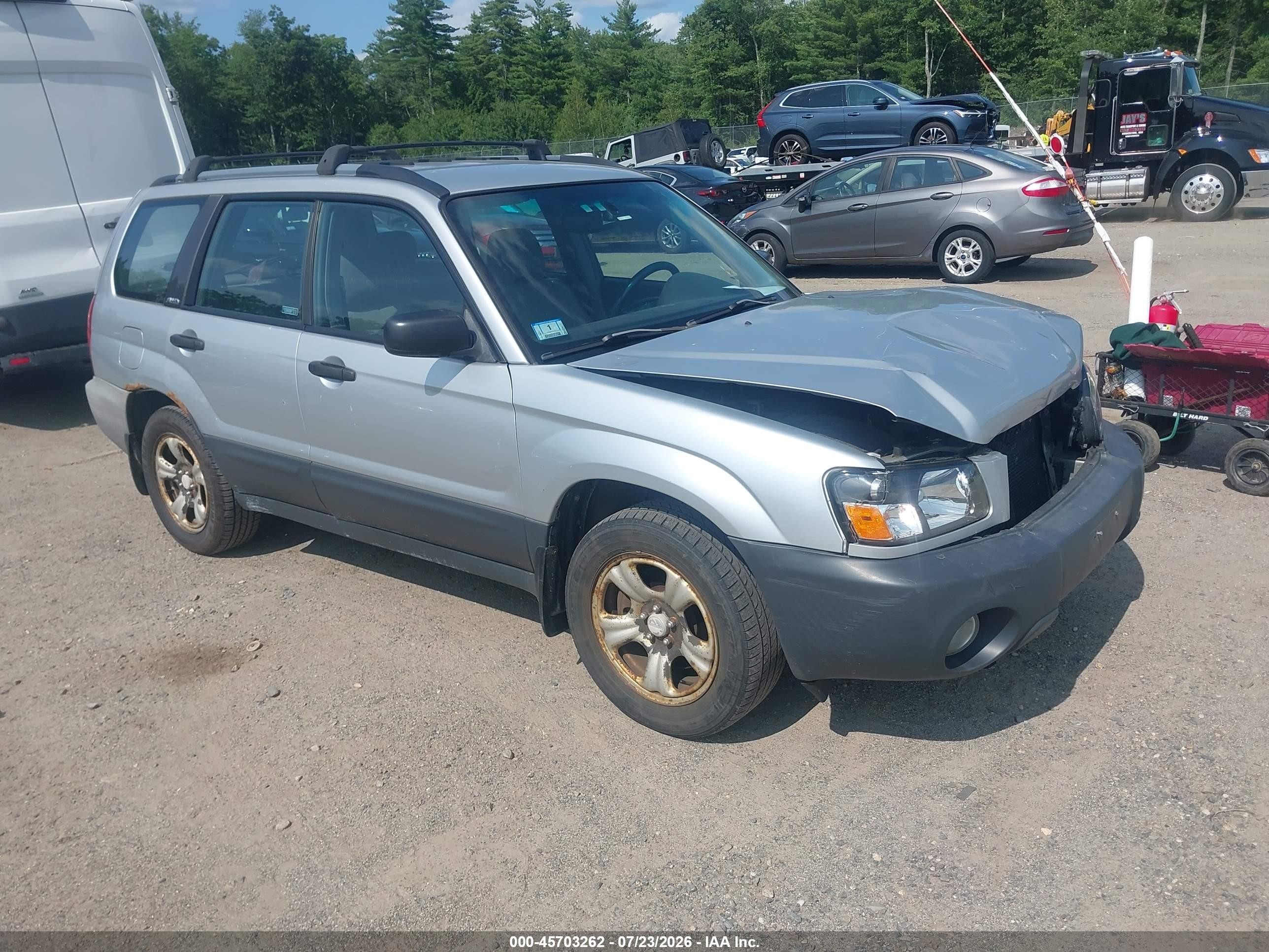 2004 Subaru Forester X, VIN JF1SG63634H710207 — Front end