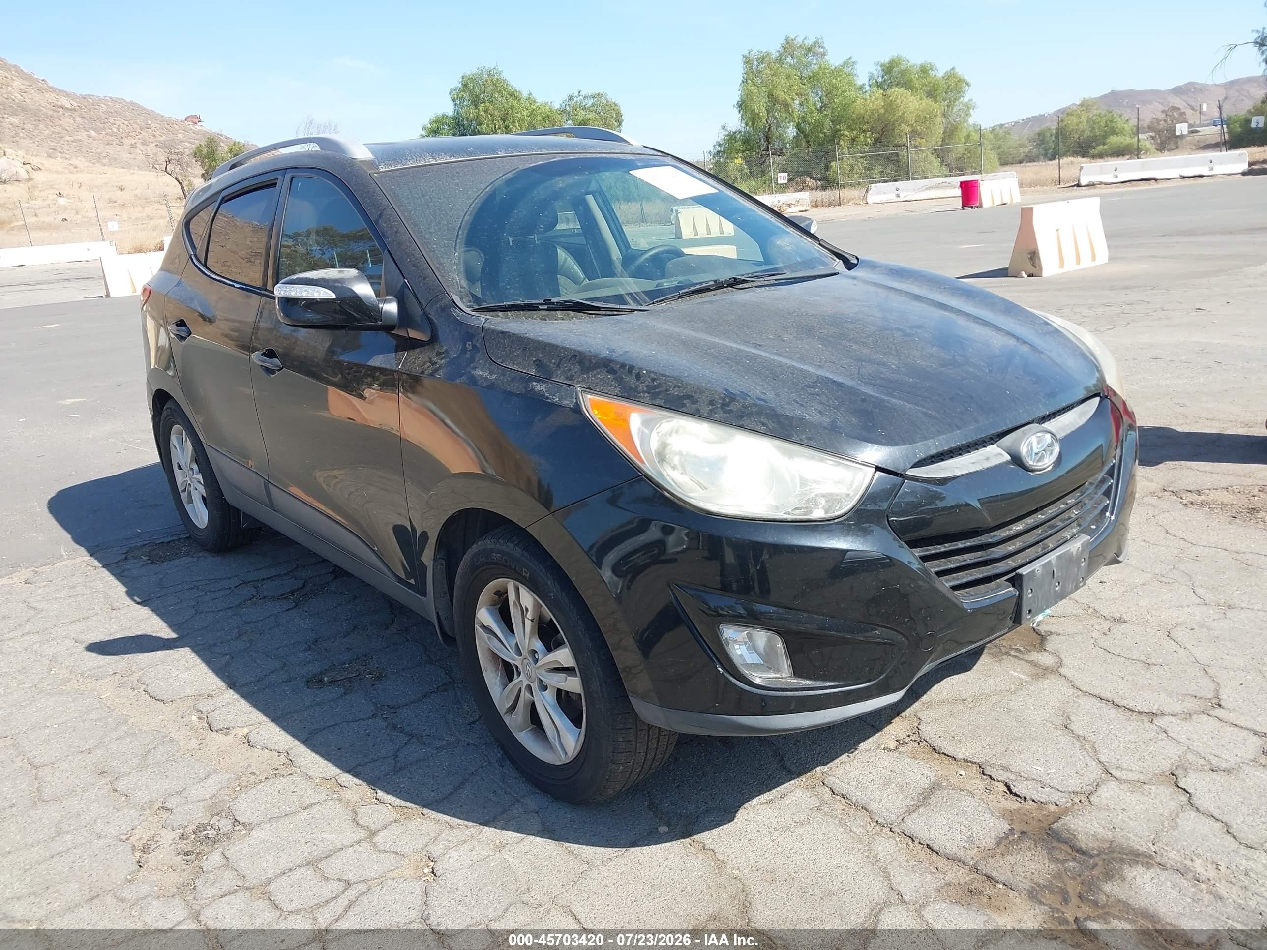 2013 Hyundai Tucson GLS, VIN KM8JU3AC1DU577083 — Normal wear