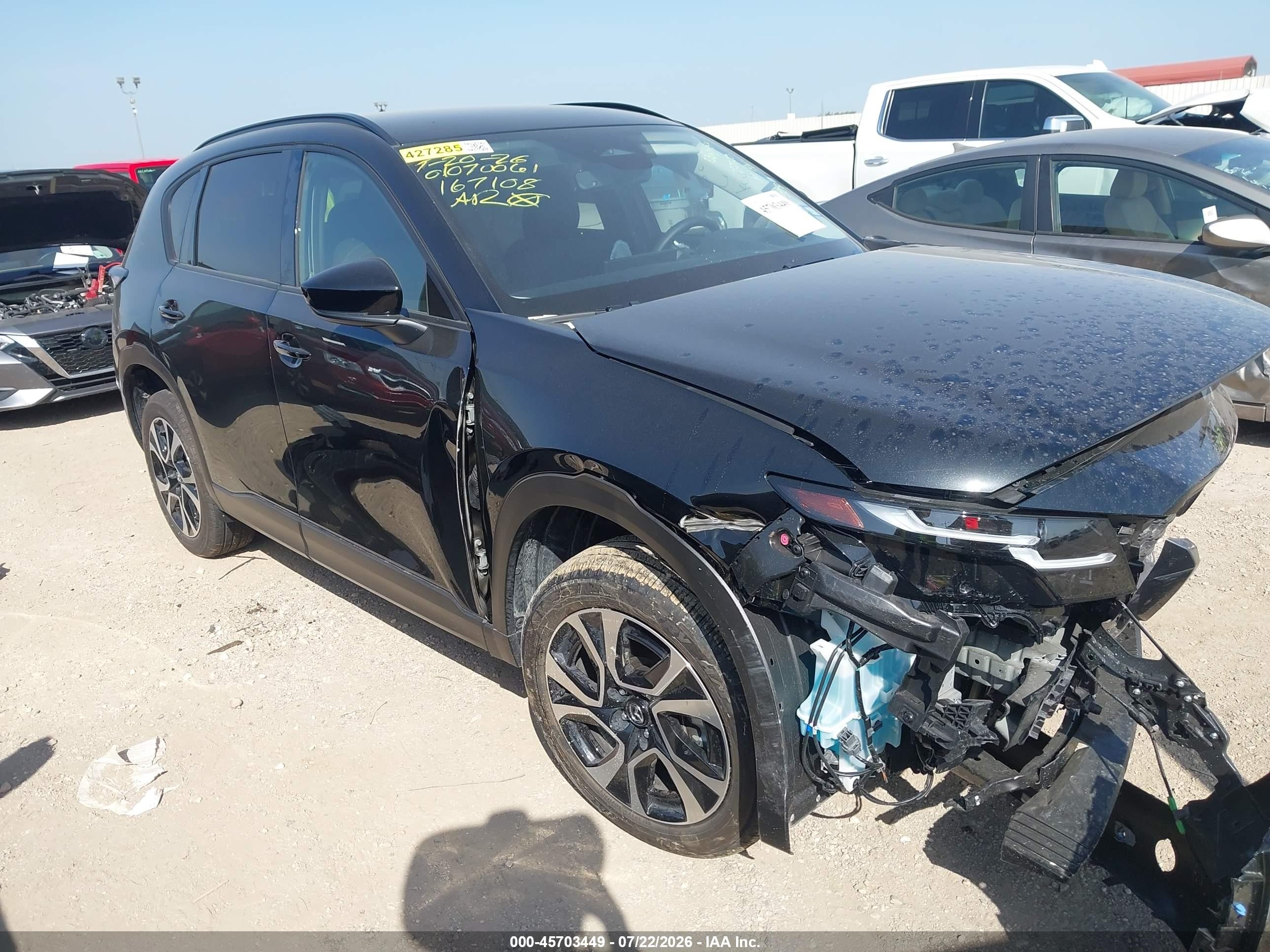 2026 Mazda CX-5 2.5 S Preferred, VIN JM3KMCHA9T0167108 — Front end