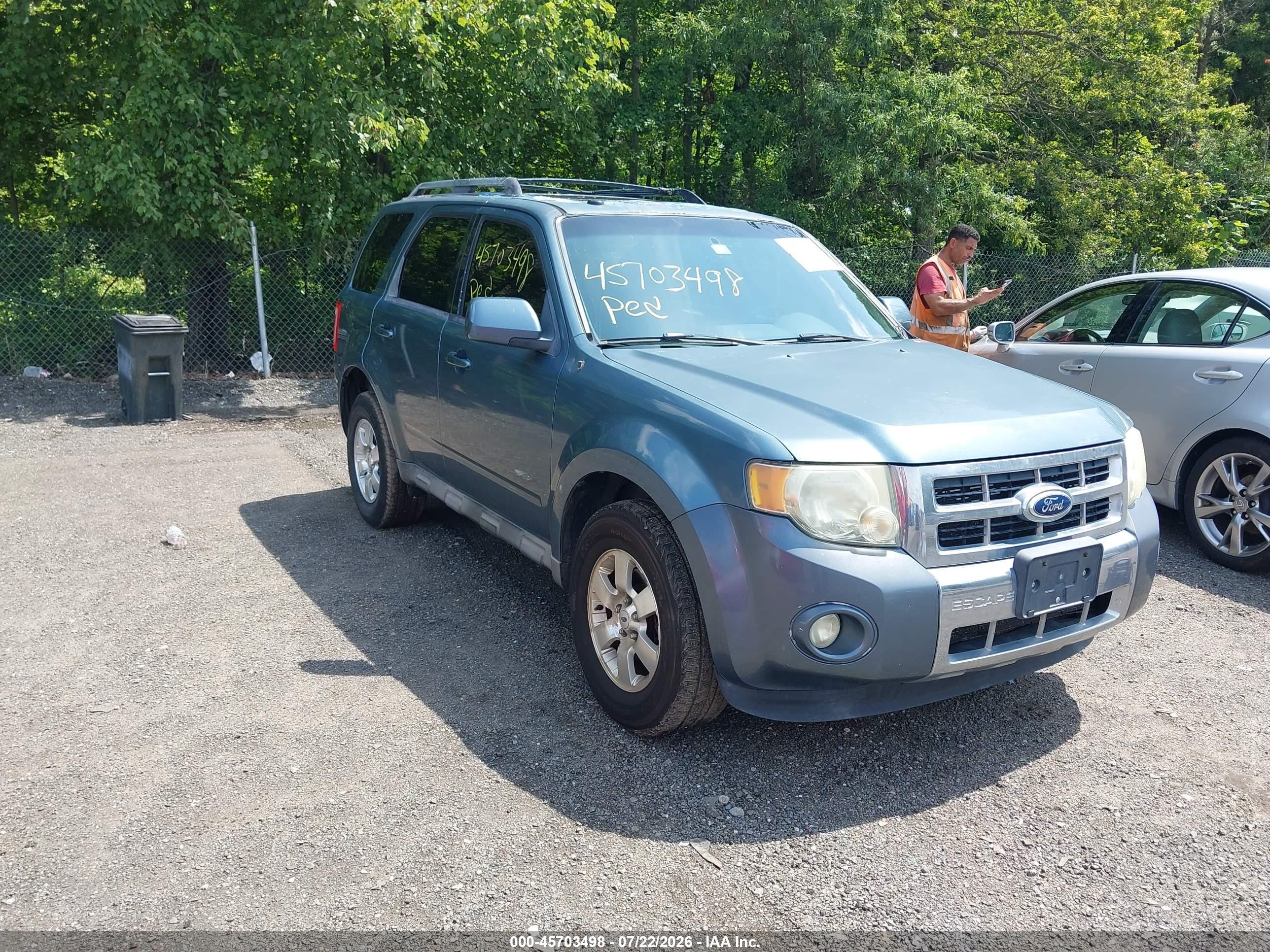 2011 Ford Escape Limited, VIN 1FMCU9EGXBKB25814 — Обычный износ