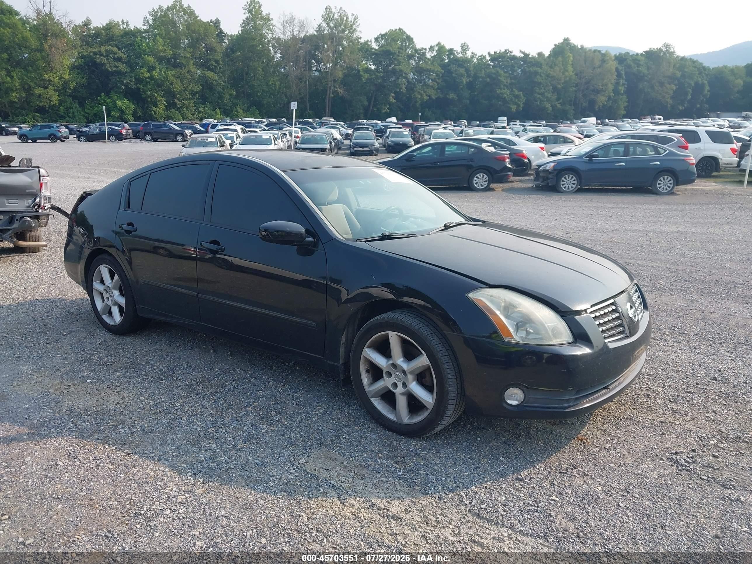 2006 Nissan Maxima SE, VIN 1N4BA41EX6C826486 — Rear end