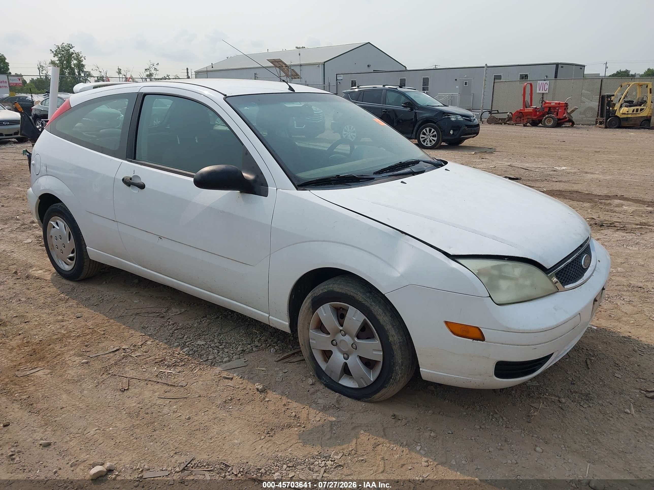 2007 Ford Focus S, VIN 1FAFP31N97W192503 — Normal wear