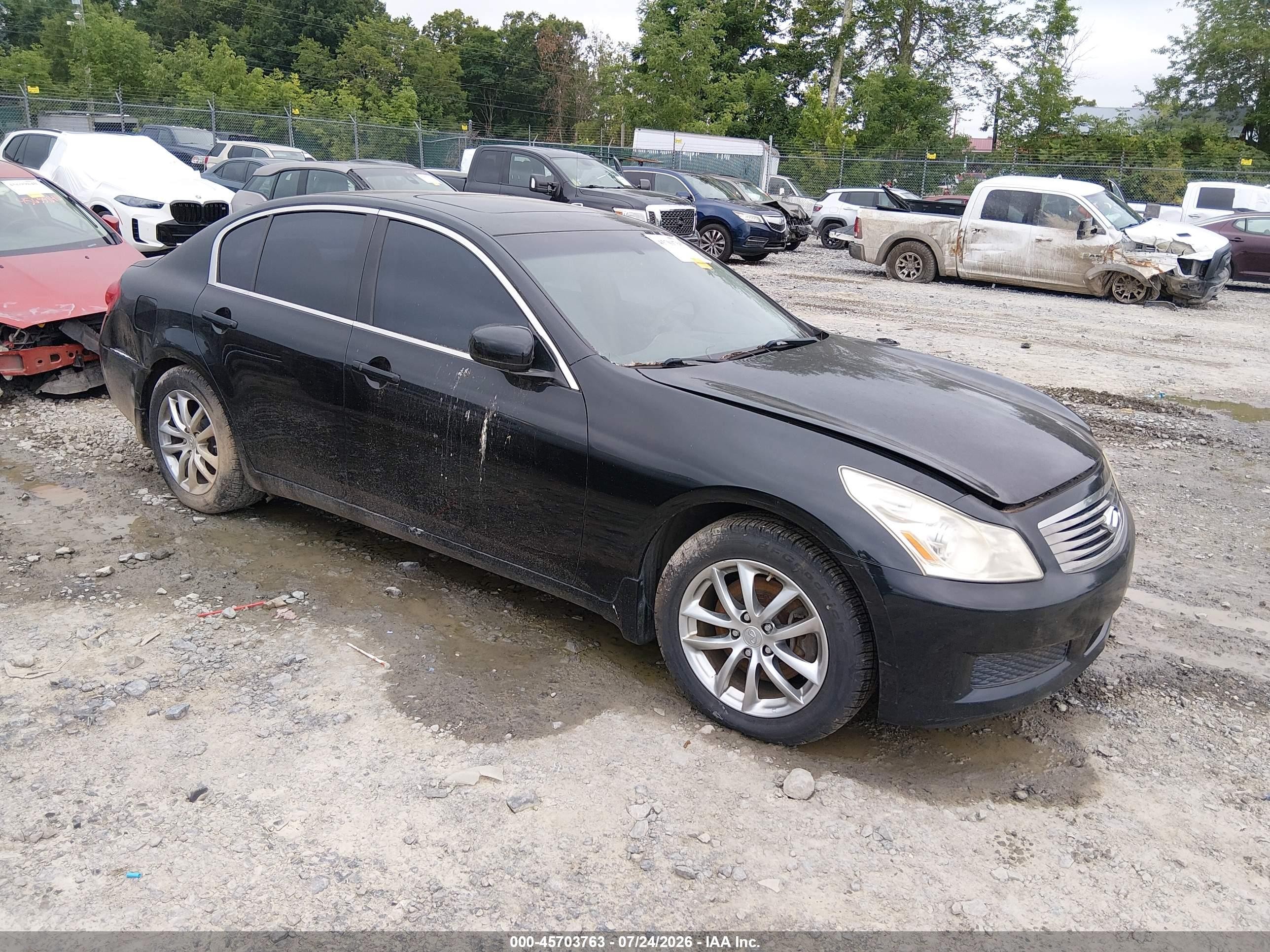 2007 Infiniti G35 G35x, VIN JNKBV61F87M824703 — Normal wear