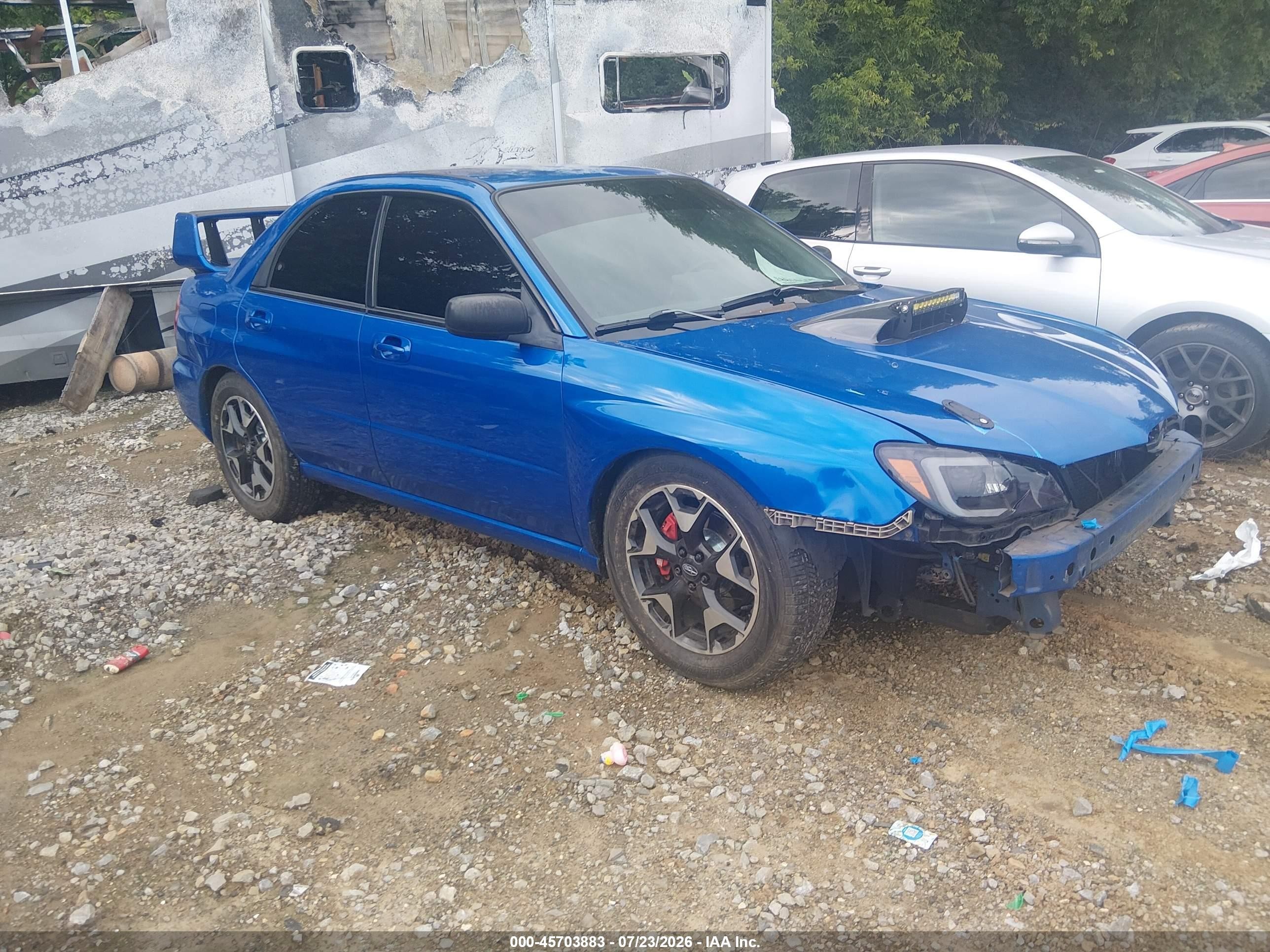 2006 Subaru Impreza WRX TR, VIN JF1GD79646G521991 — Перед