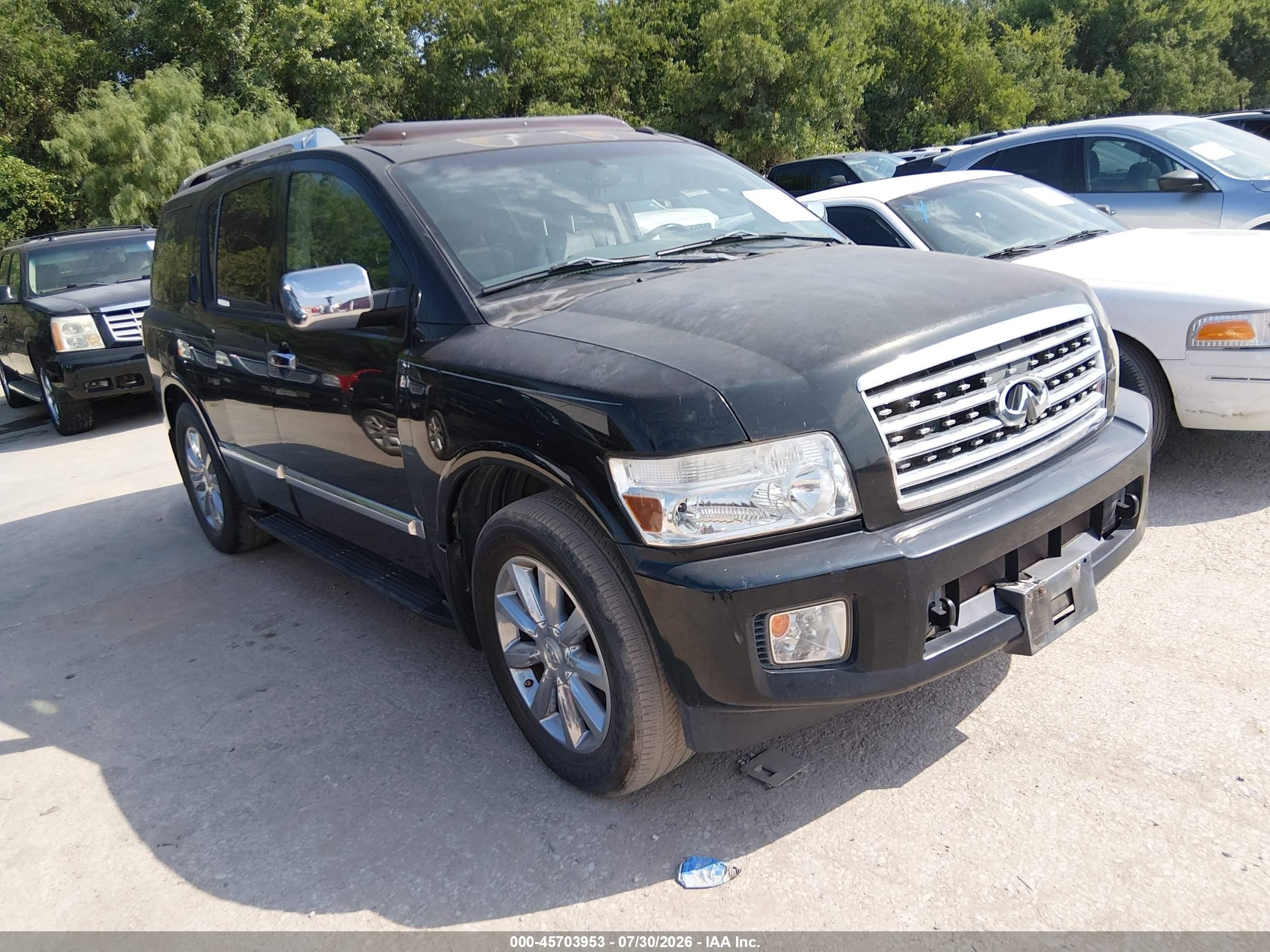 2008 Infiniti QX56, VIN 5N3AA08D78N909377 — Normal wear