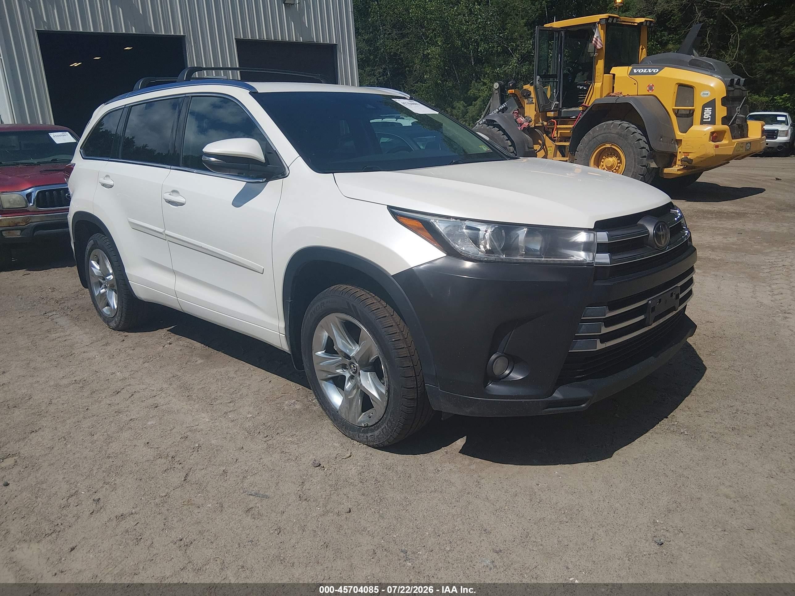 2018 Toyota Highlander Limited Platinum, VIN 5TDDZRFH3JS894325 — Mechanical