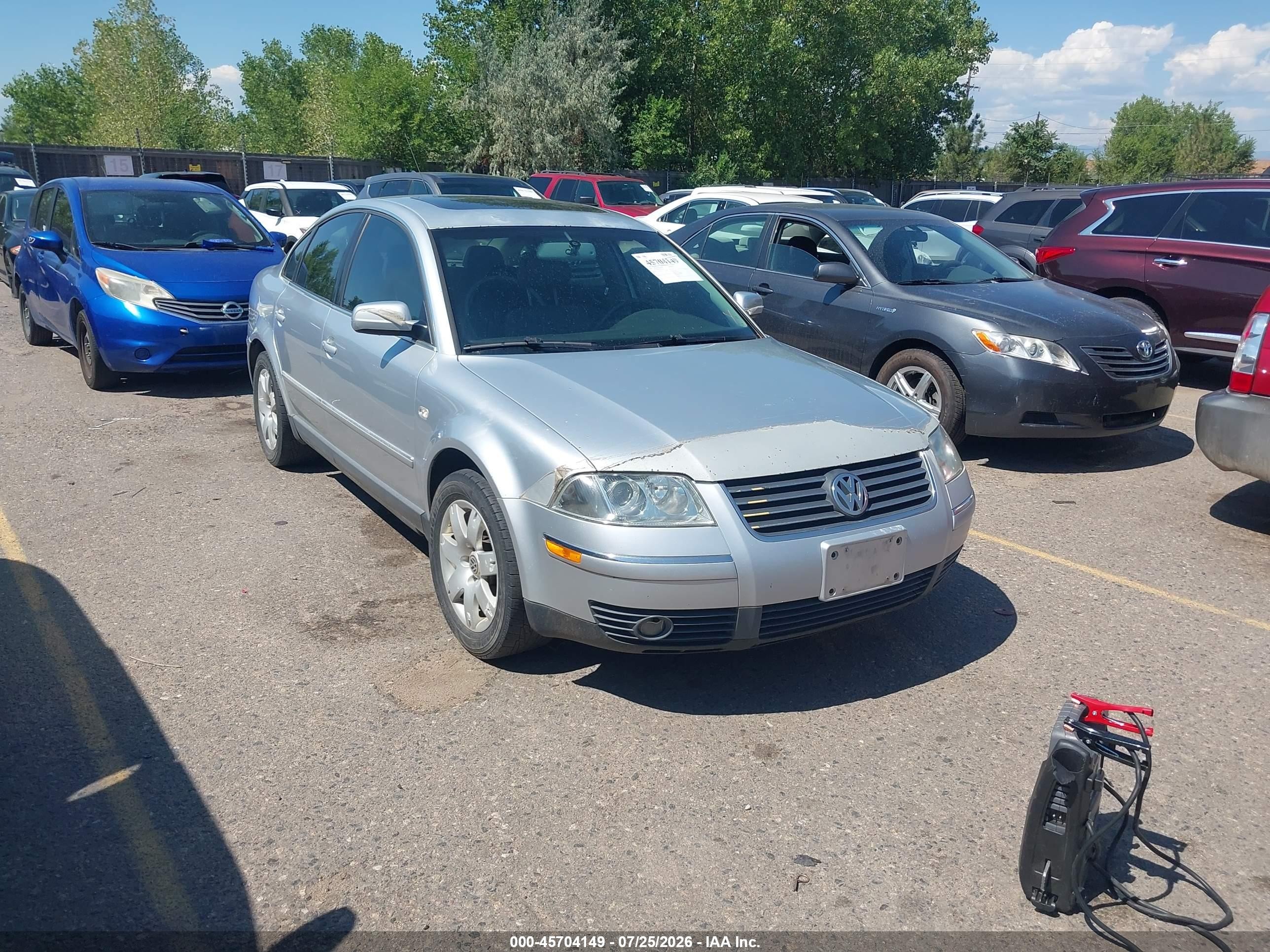 2003 Volkswagen Passat GLX, VIN WVWTH63B33P391226 — Normal wear