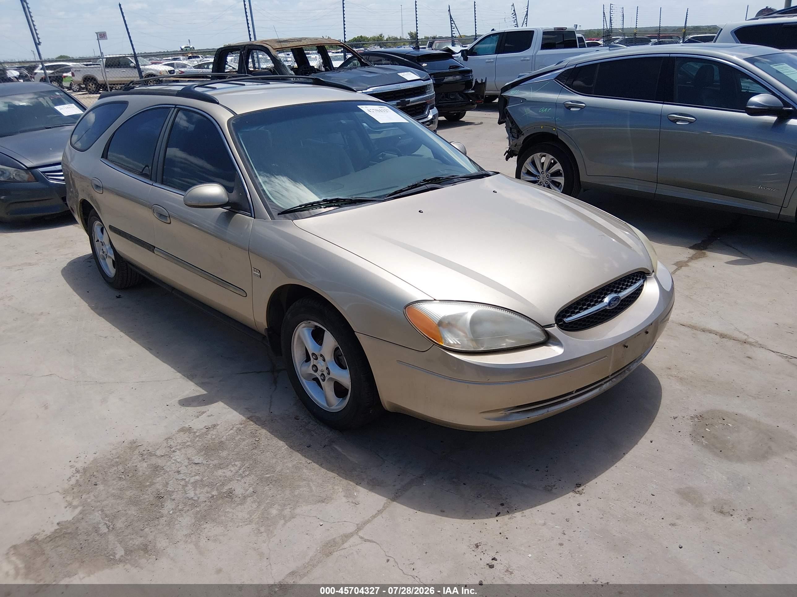 2000 Ford Taurus SE, VIN 1FAFP58SXYG240819 — Normal wear