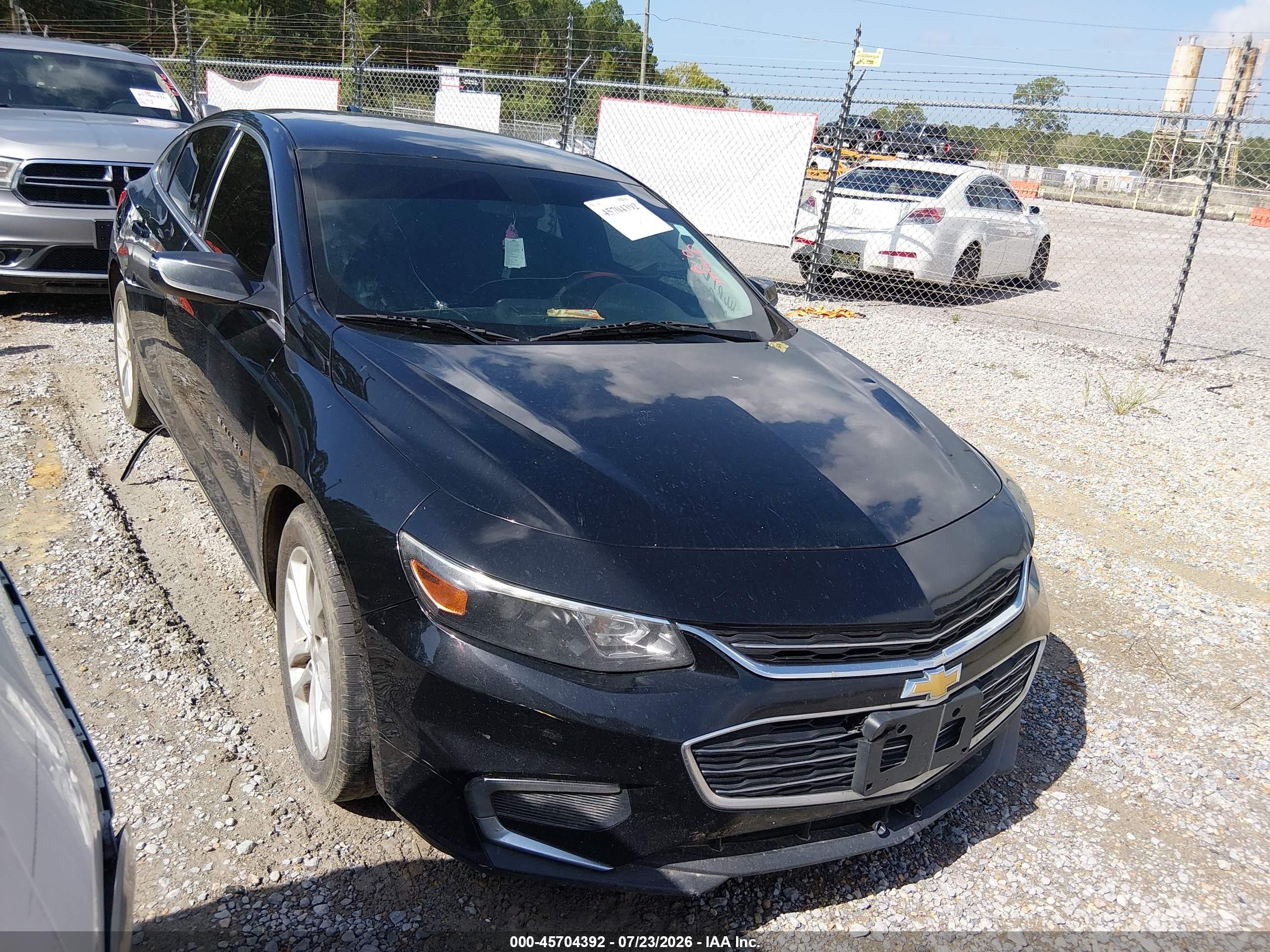 2018 Chevrolet Malibu LT, VIN 1G1ZD5ST1JF187272 — Biohazard / chemical