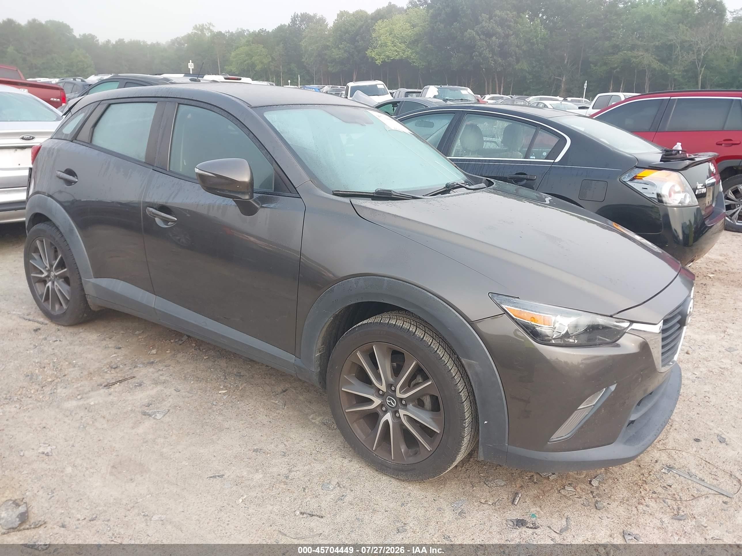 2017 Mazda CX-3 Touring, VIN JM1DKDC70H0162105 — Rear end