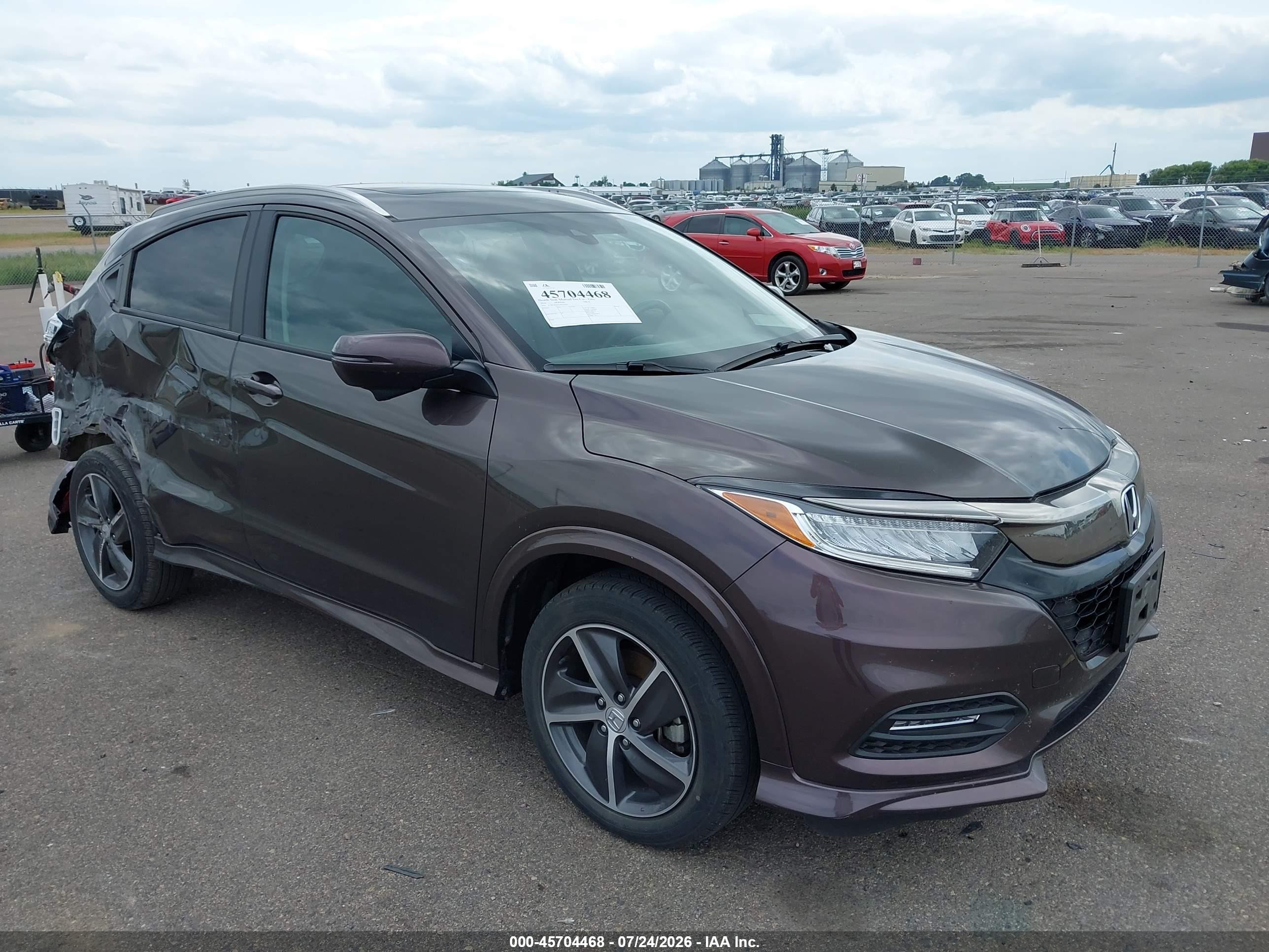 2020 Honda HR-V Touring, VIN 3CZRU6H91LM714166 — Rear end