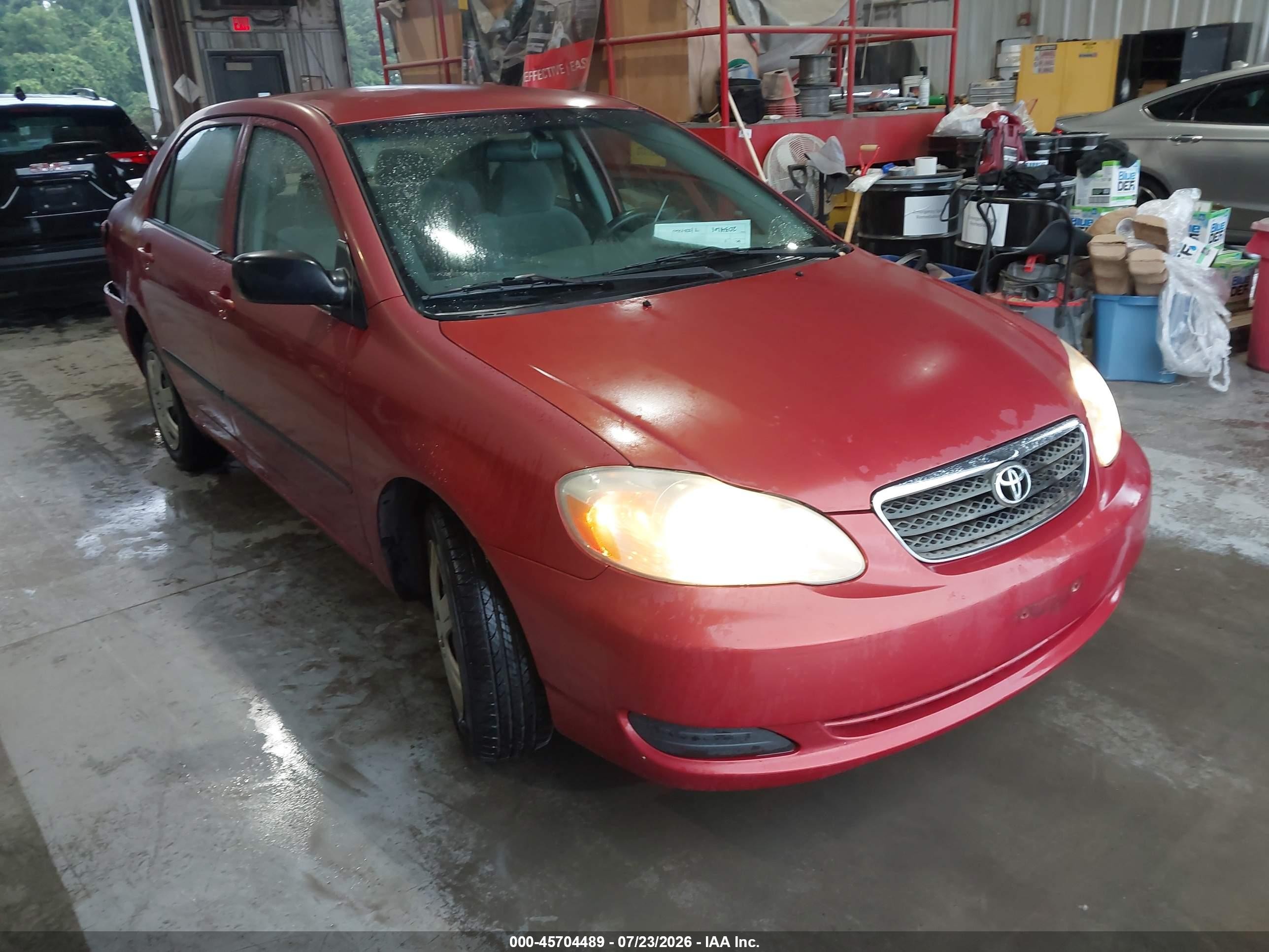 2006 Toyota Corolla LE, VIN 1NXBR32E16Z705265 — Rear end