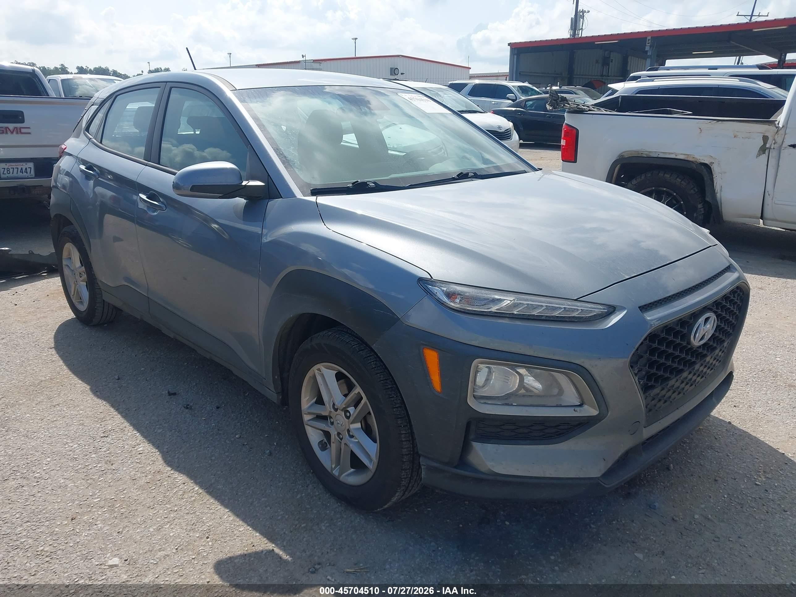 2021 Hyundai Kona SE, VIN KM8K12AA1MU664052 — Rear end