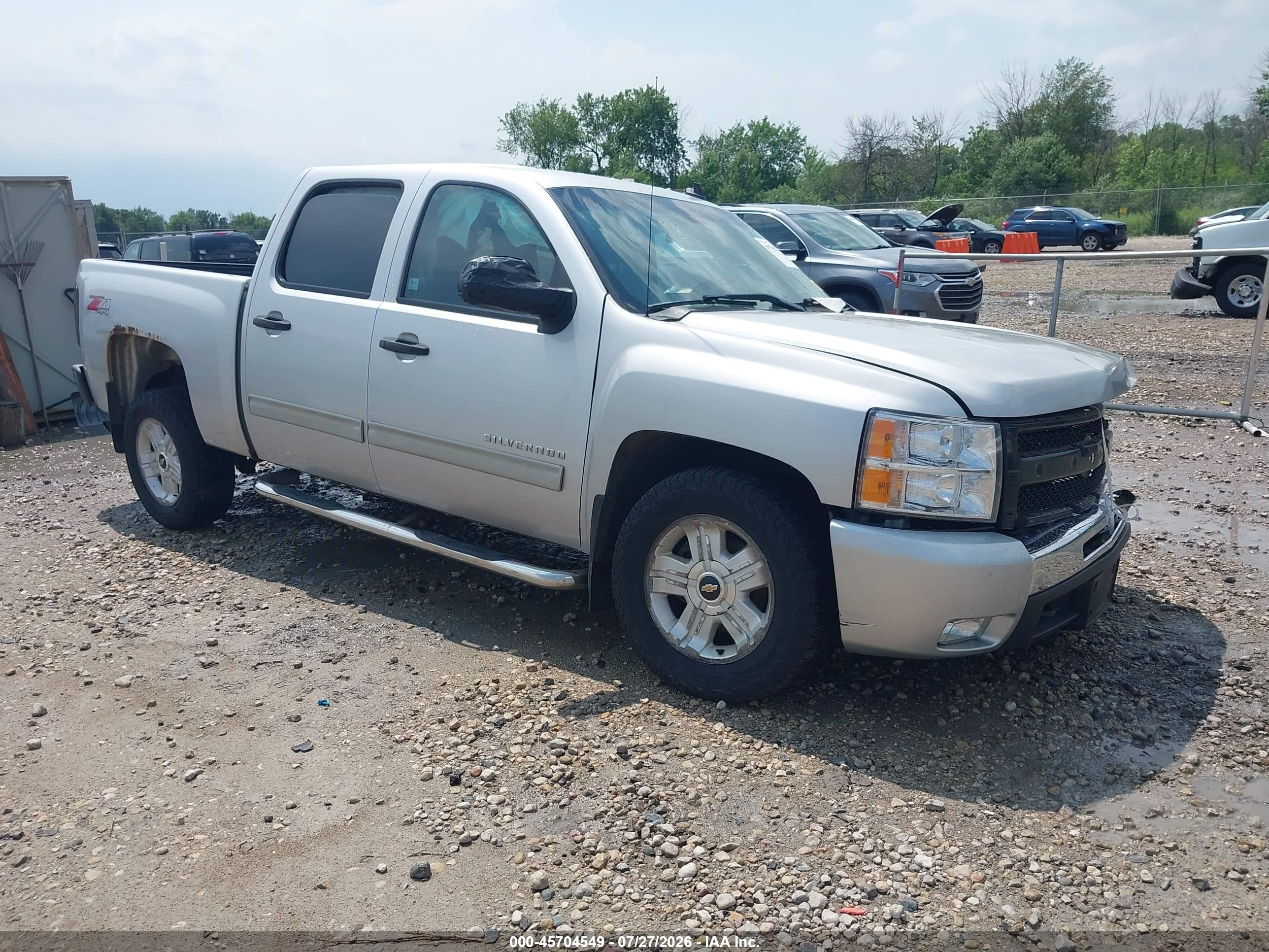 2011 Chevrolet Silverado 1500 LT, VIN 1GCPKSE30BF226546 — Undercarriage