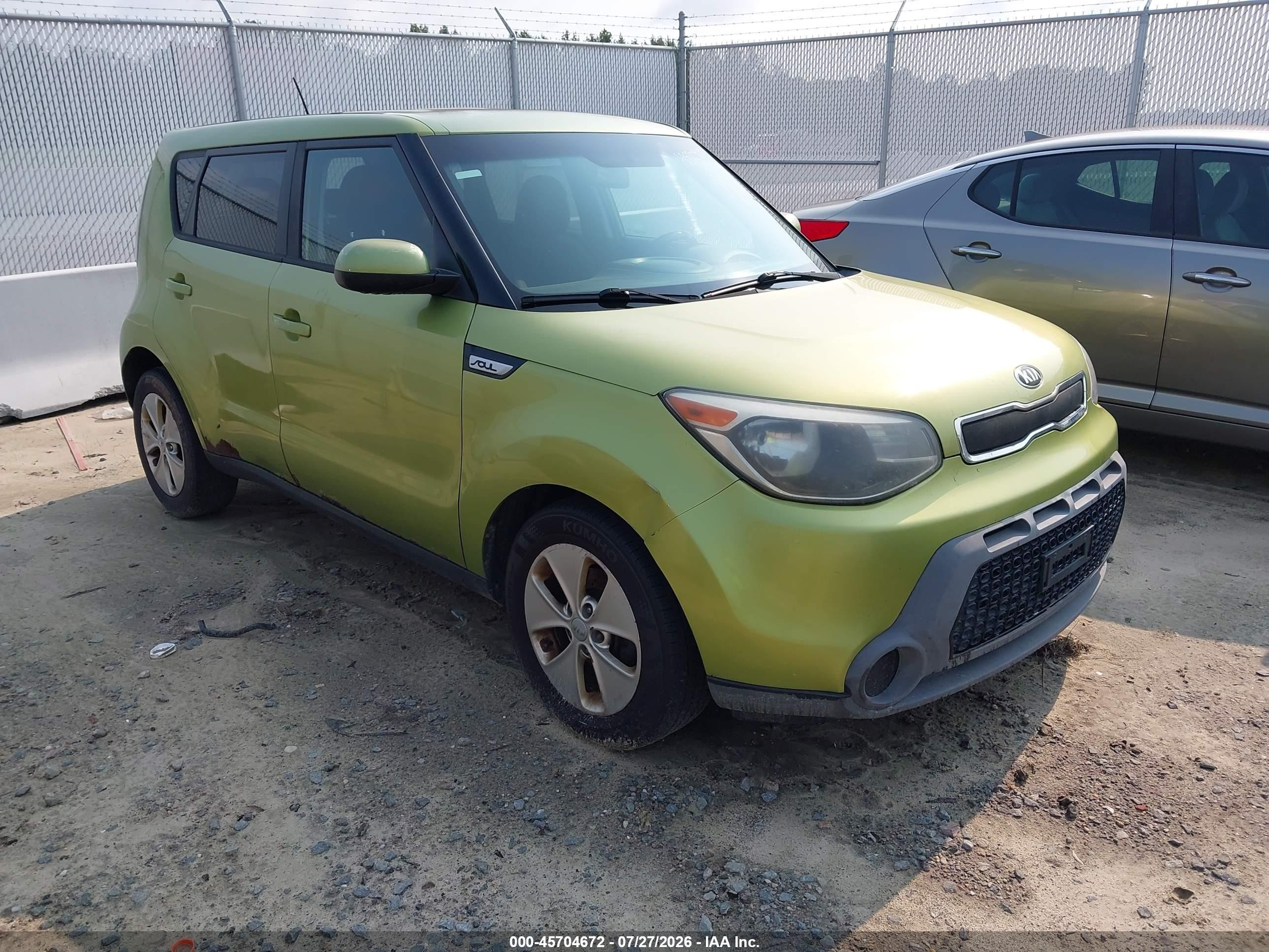 2016 Kia Soul, VIN KNDJN2A23G7834461 — Normal wear