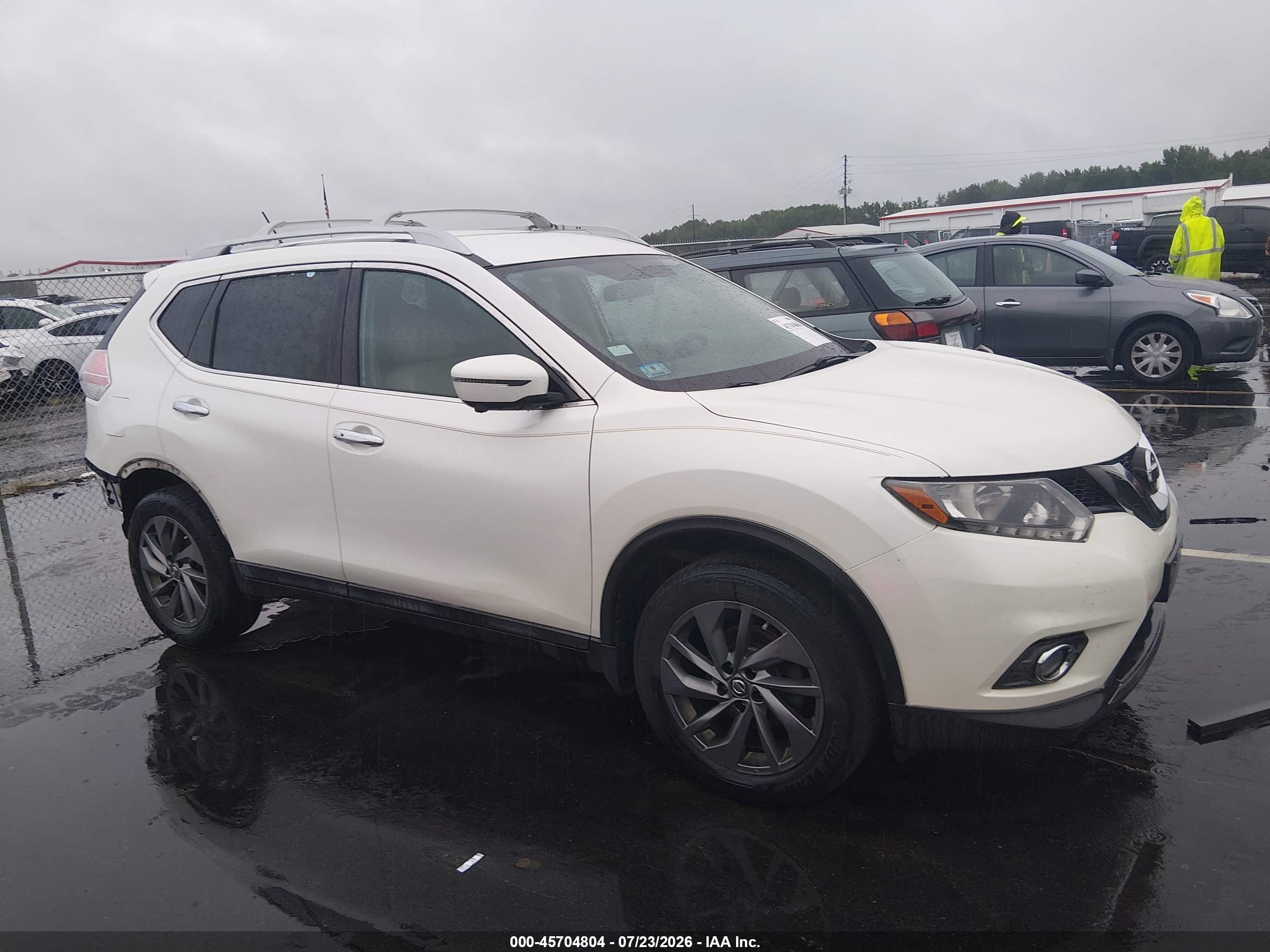 2016 Nissan Rogue S, VIN 5N1AT2MT5GC752261 — Rear end