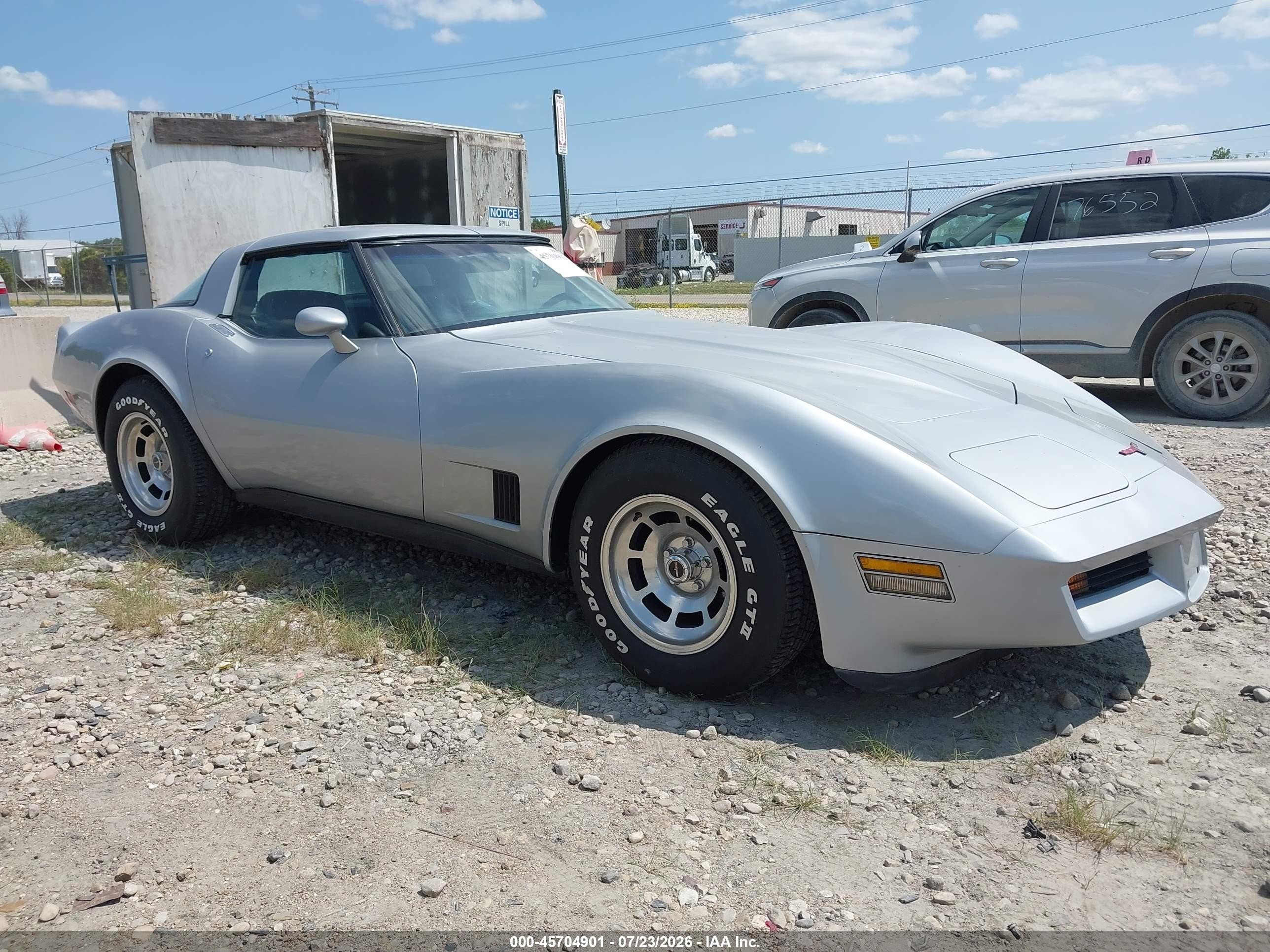 1981 Chevrolet Corvette, VIN 1G1AY8768BS410261 — Front end