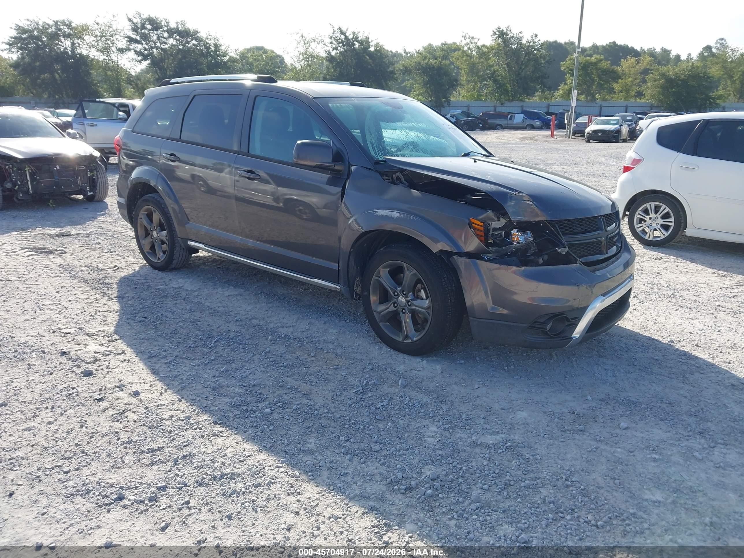 2015 Dodge Journey Crossroad, VIN 3C4PDCGG6FT664581 — Перед