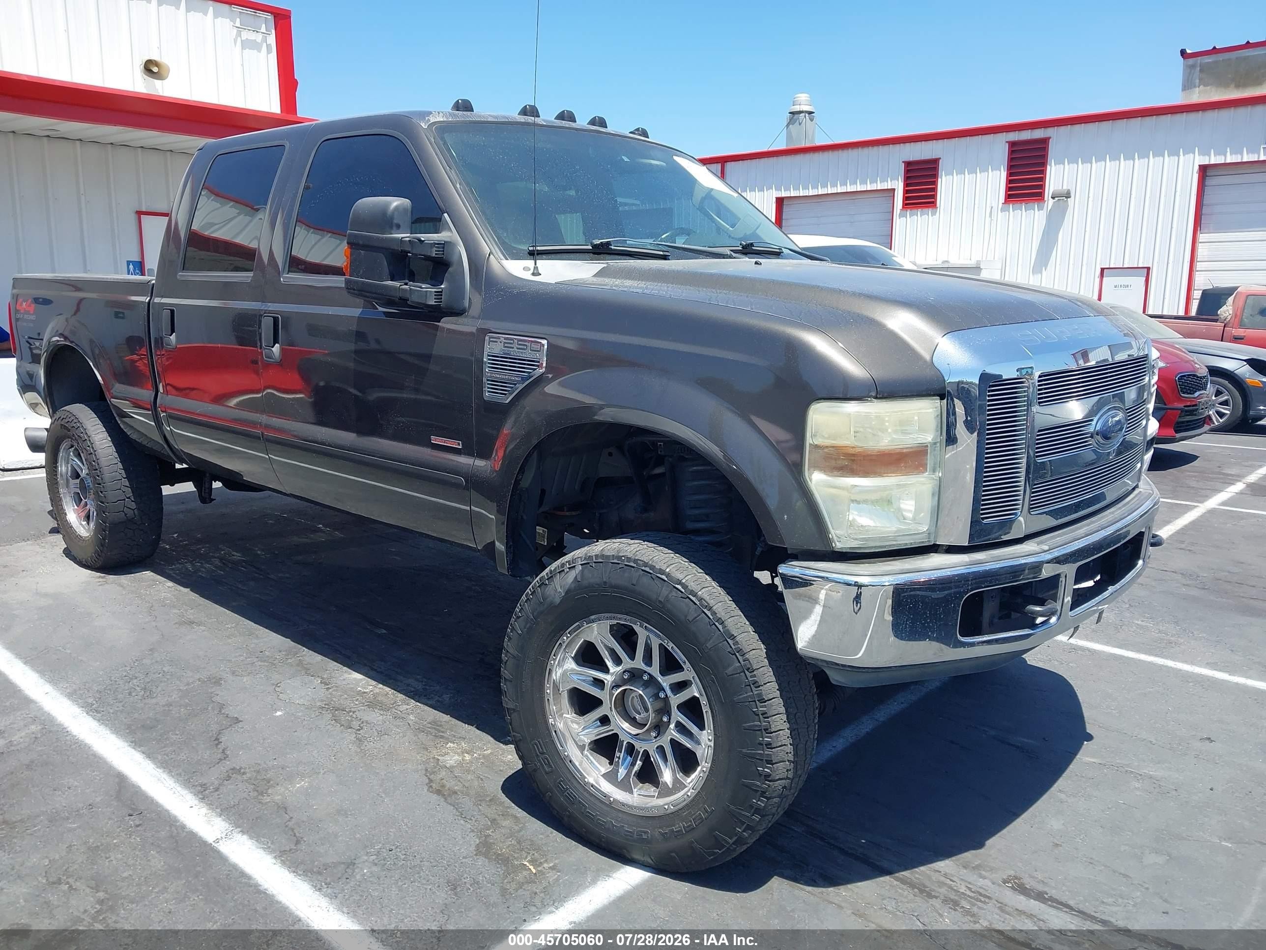 2008 Ford F-250 XL, VIN 1FTSW21R98EB19843 — Theft recovery