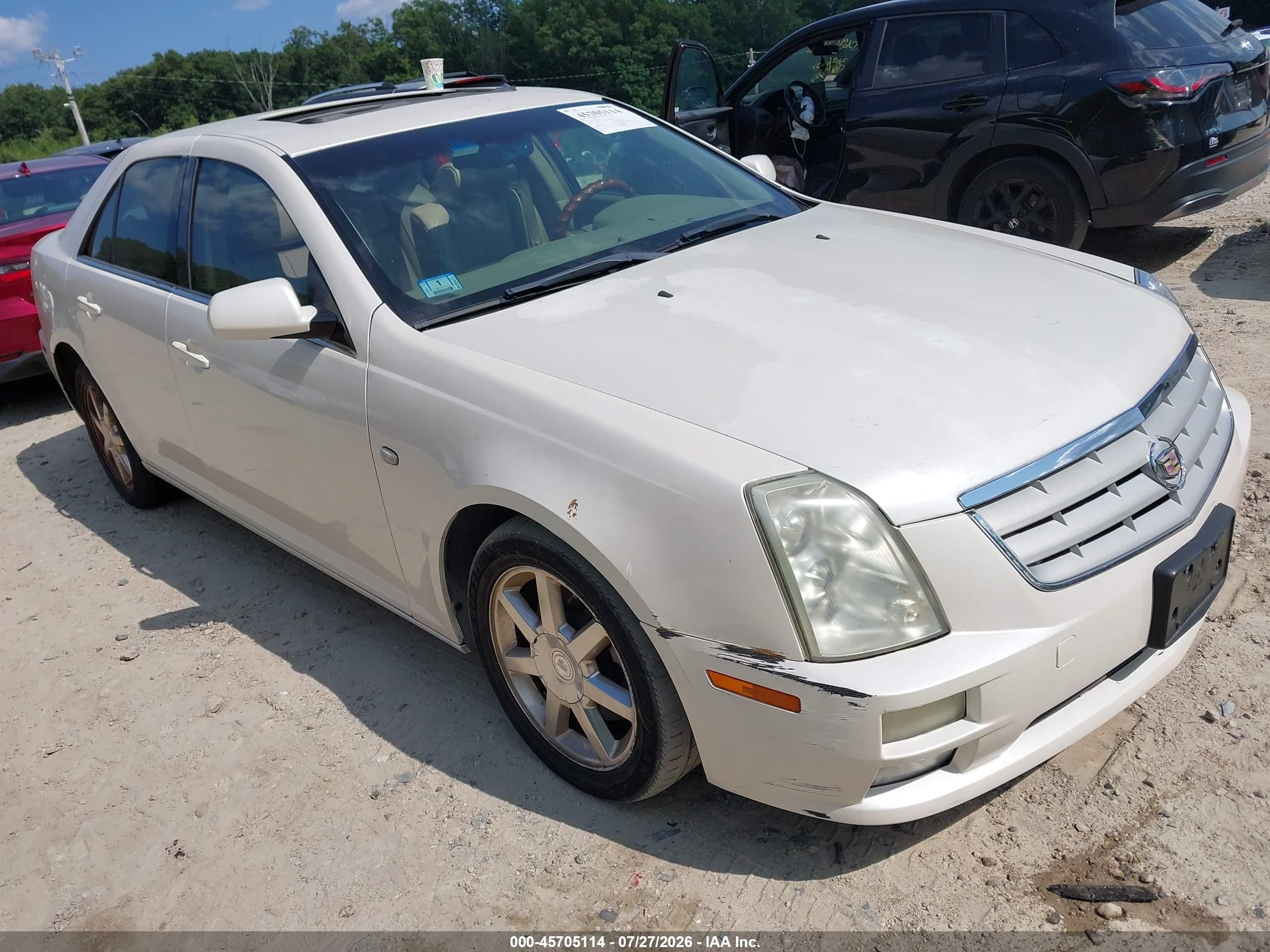 2007 Cadillac STS, VIN 1G6DW677670179955 — Not stated