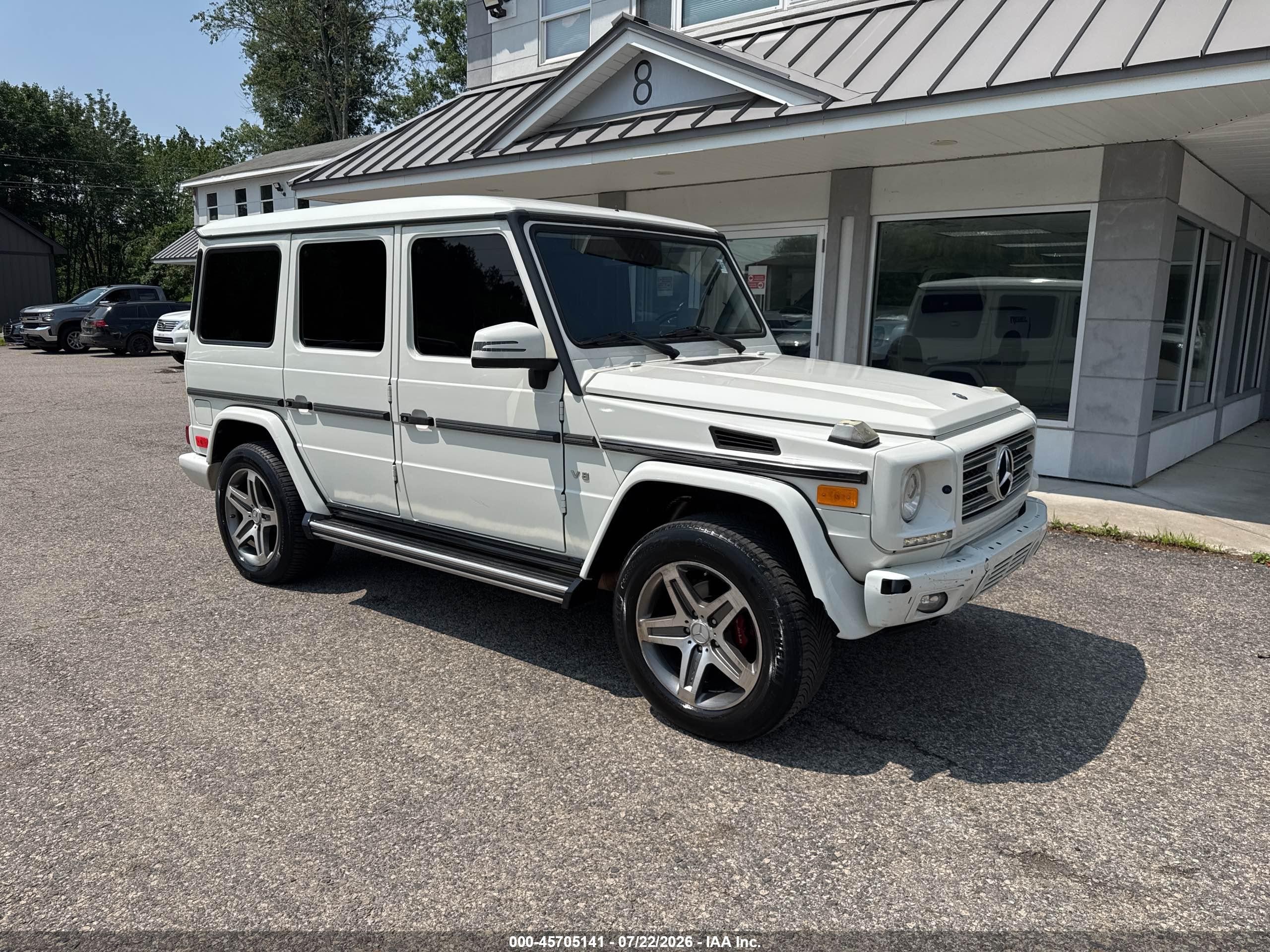 2013 Mercedes-Benz G 550, VIN WDCYC3HF2DX200700 — Normal wear