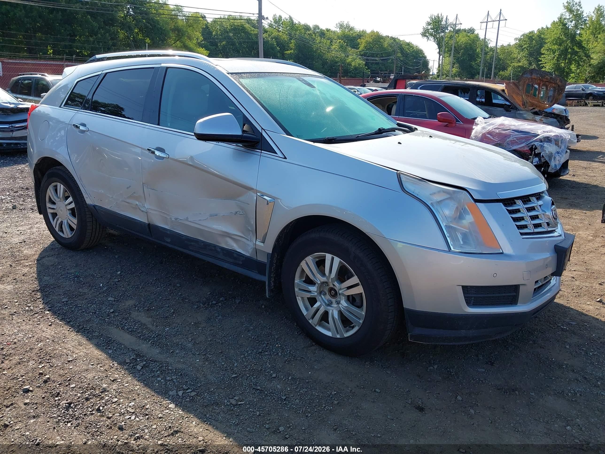 2016 Cadillac SRX Luxury Collection, VIN 3GYFNBE36GS506939 — Side