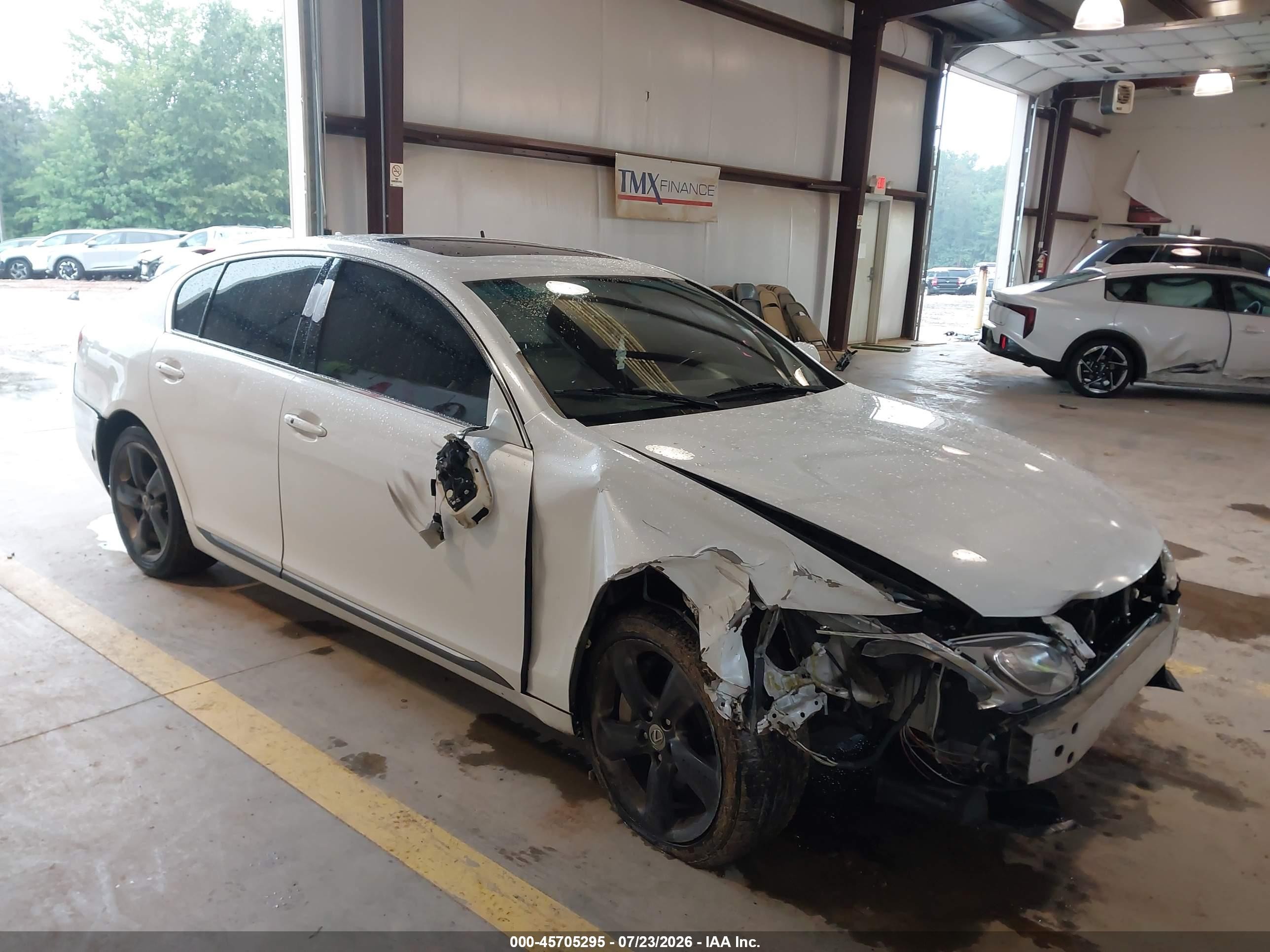 2008 Lexus GS 350, VIN JTHBE96S580034971 — Front end