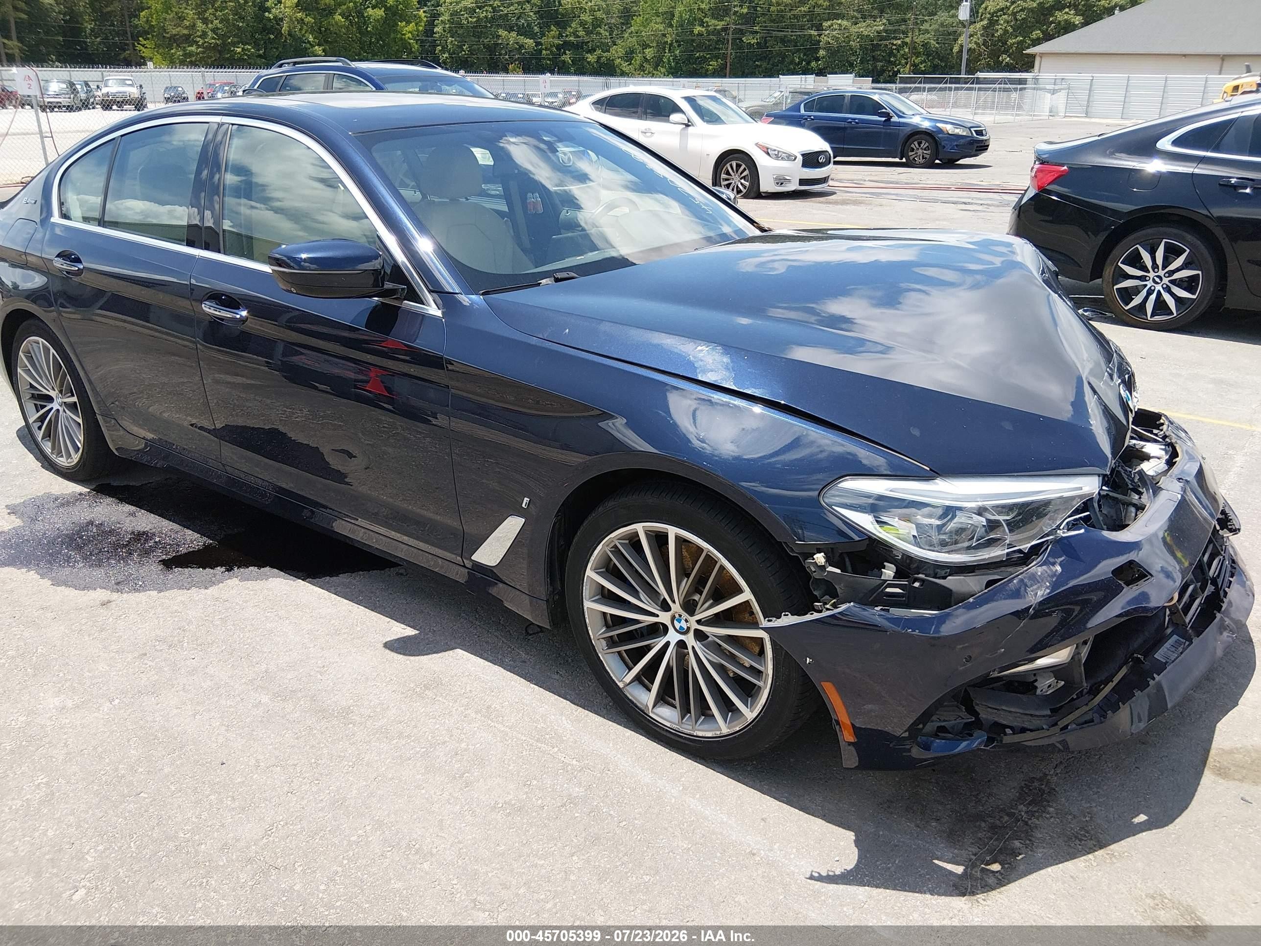2018 BMW 5 Series 530e, VIN WBAJA9C58JB249114 — Normal wear