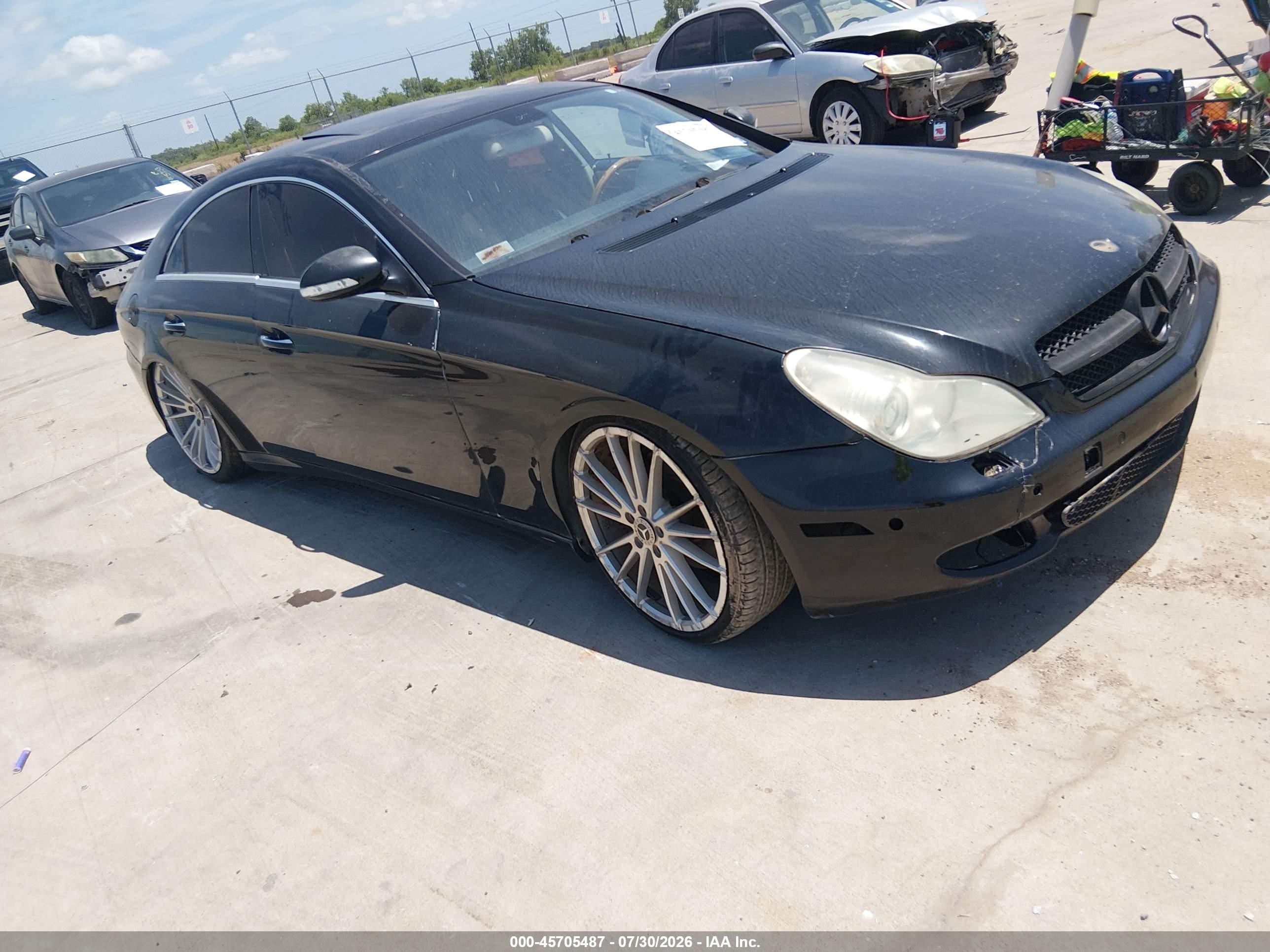 2006 Mercedes-Benz CLS 500, VIN WDDDJ75X06A023218 — Repossession