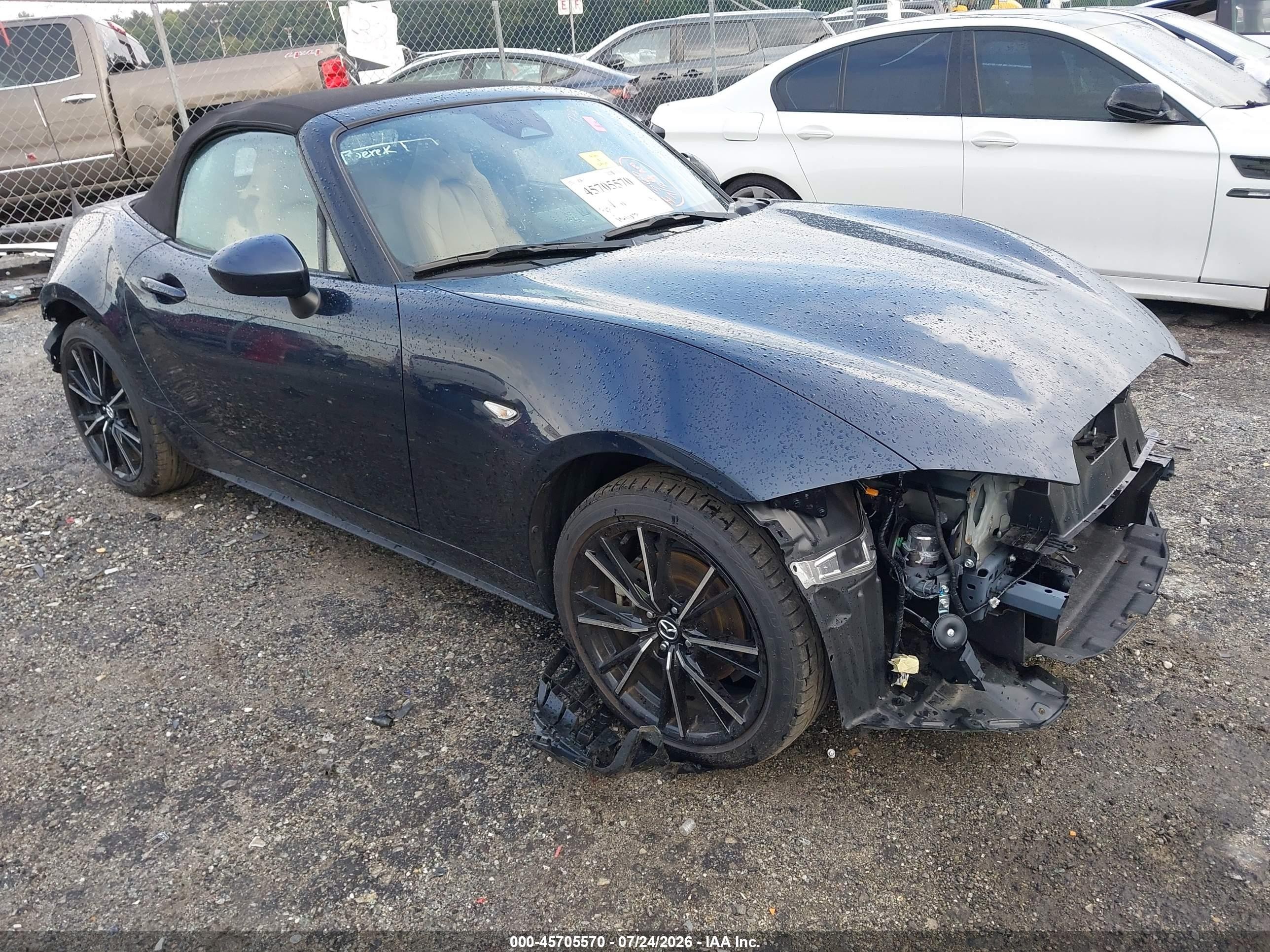 2025 Mazda MX-5 Miata Grand Touring, VIN JM1NDAD76S0651191 — Front end