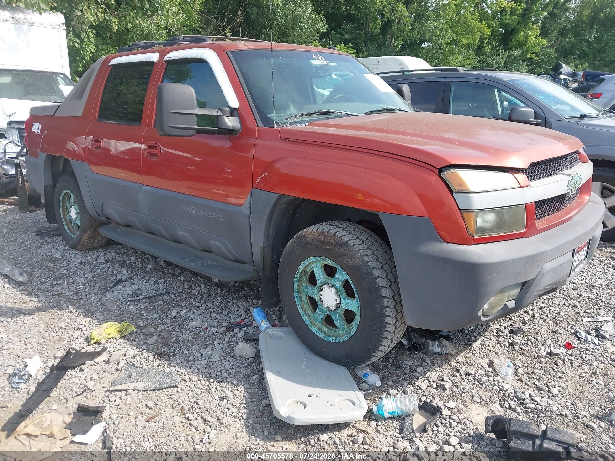 2003 Chevrolet Avalanche, VIN 3GNEK13T83G135942 — Normal wear