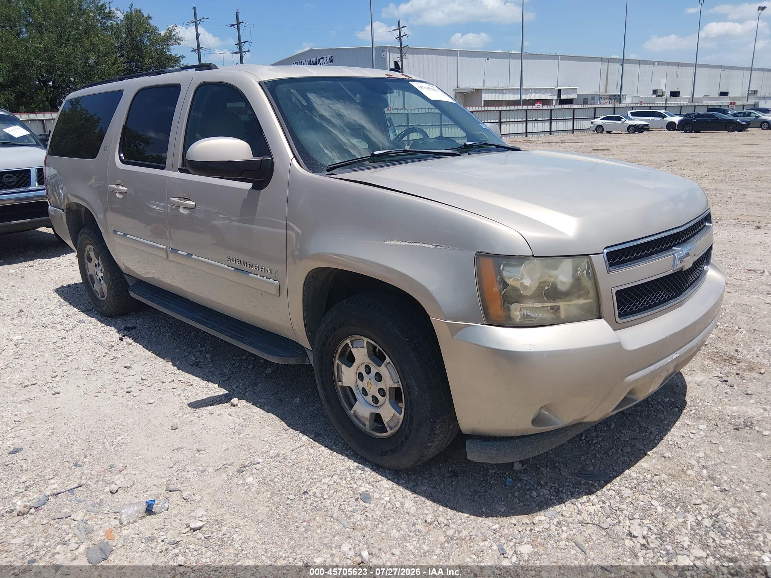 2007 Chevrolet Suburban LT, VIN 1GNFK16337J173115 — Rear end