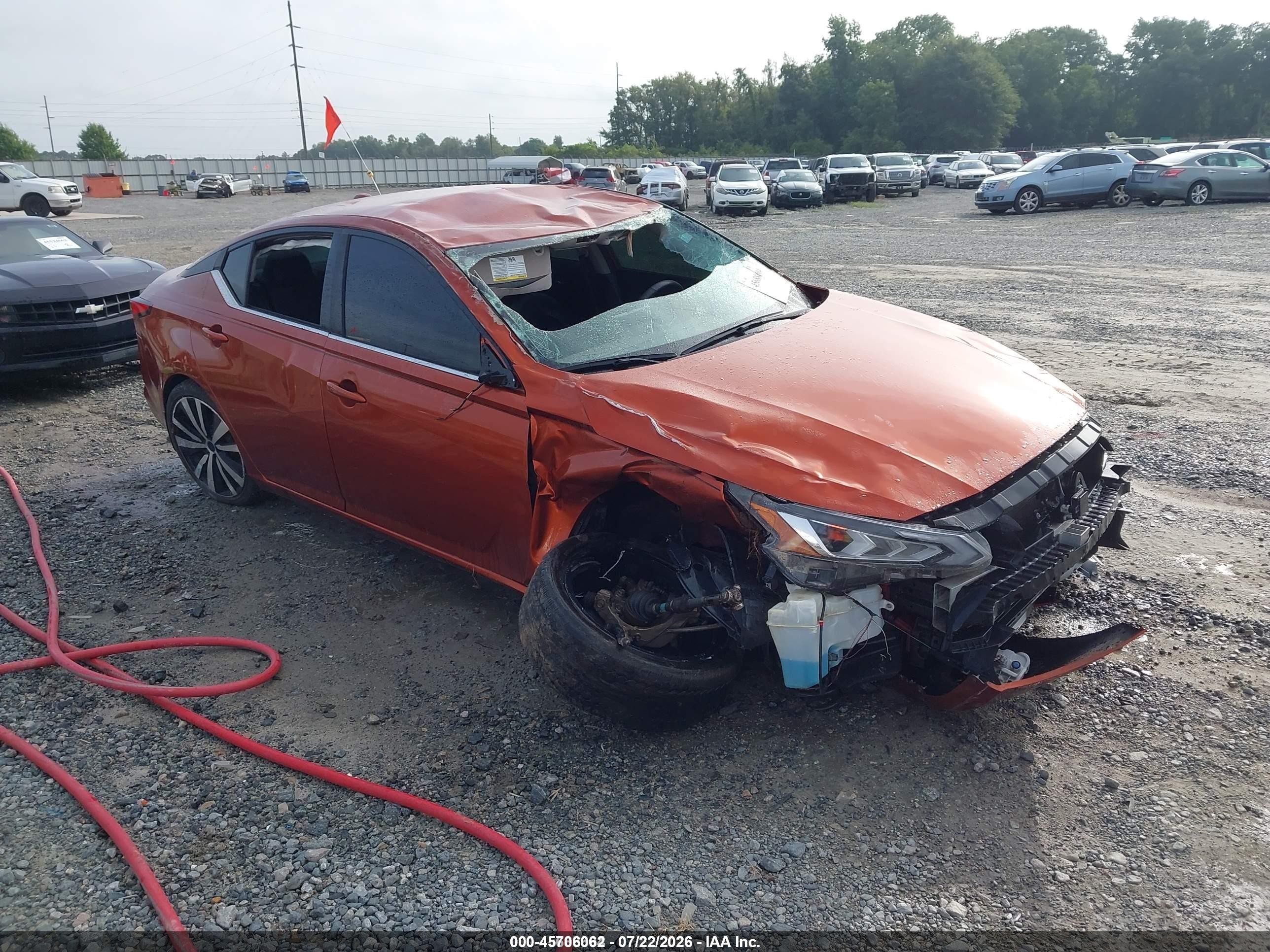 2022 Nissan Altima SR, VIN 1N4BL4CVXNN355577 — Rollover