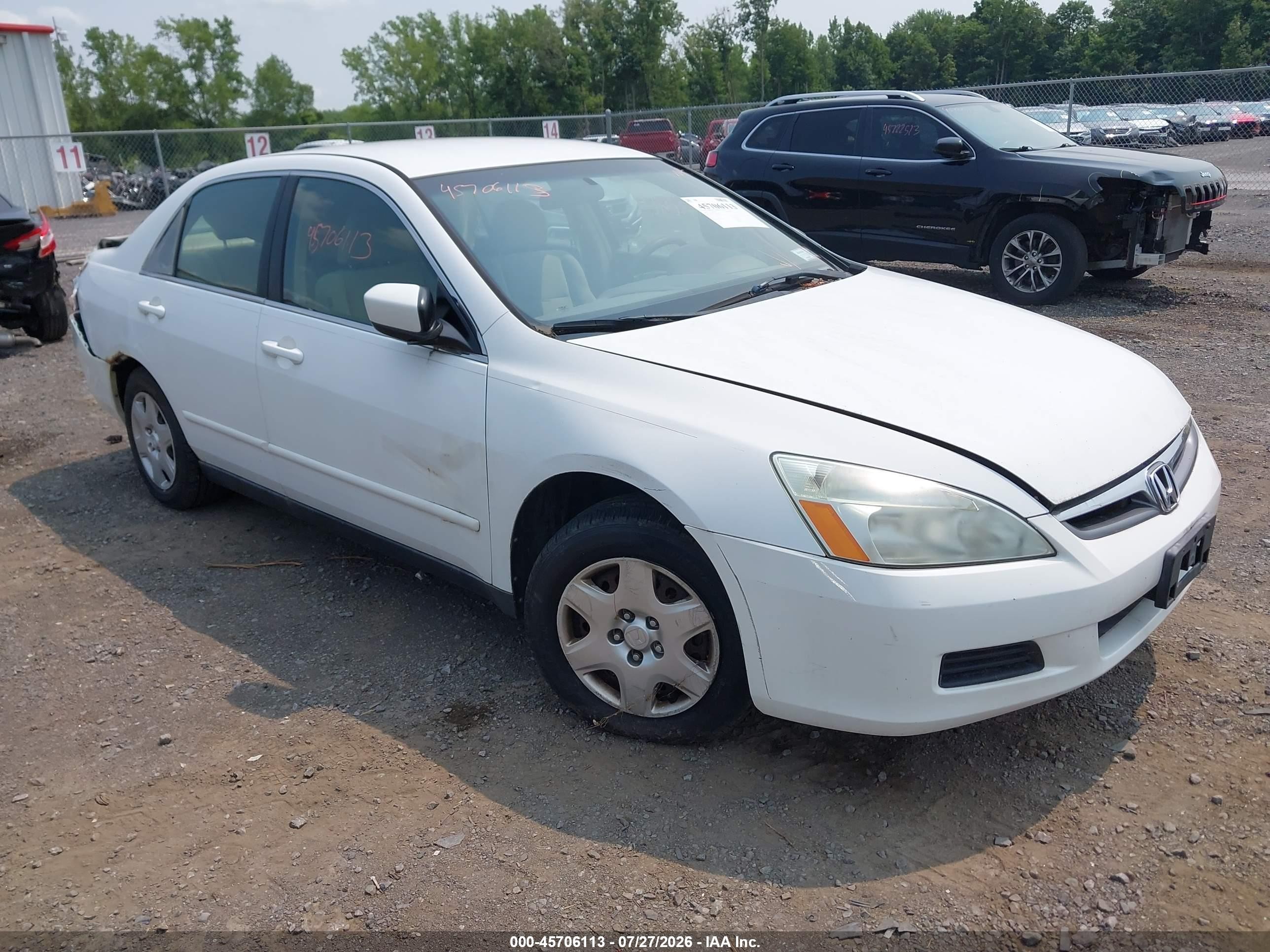 2007 Honda Accord LX, VIN 1HGCM56427A148990 — Обычный износ