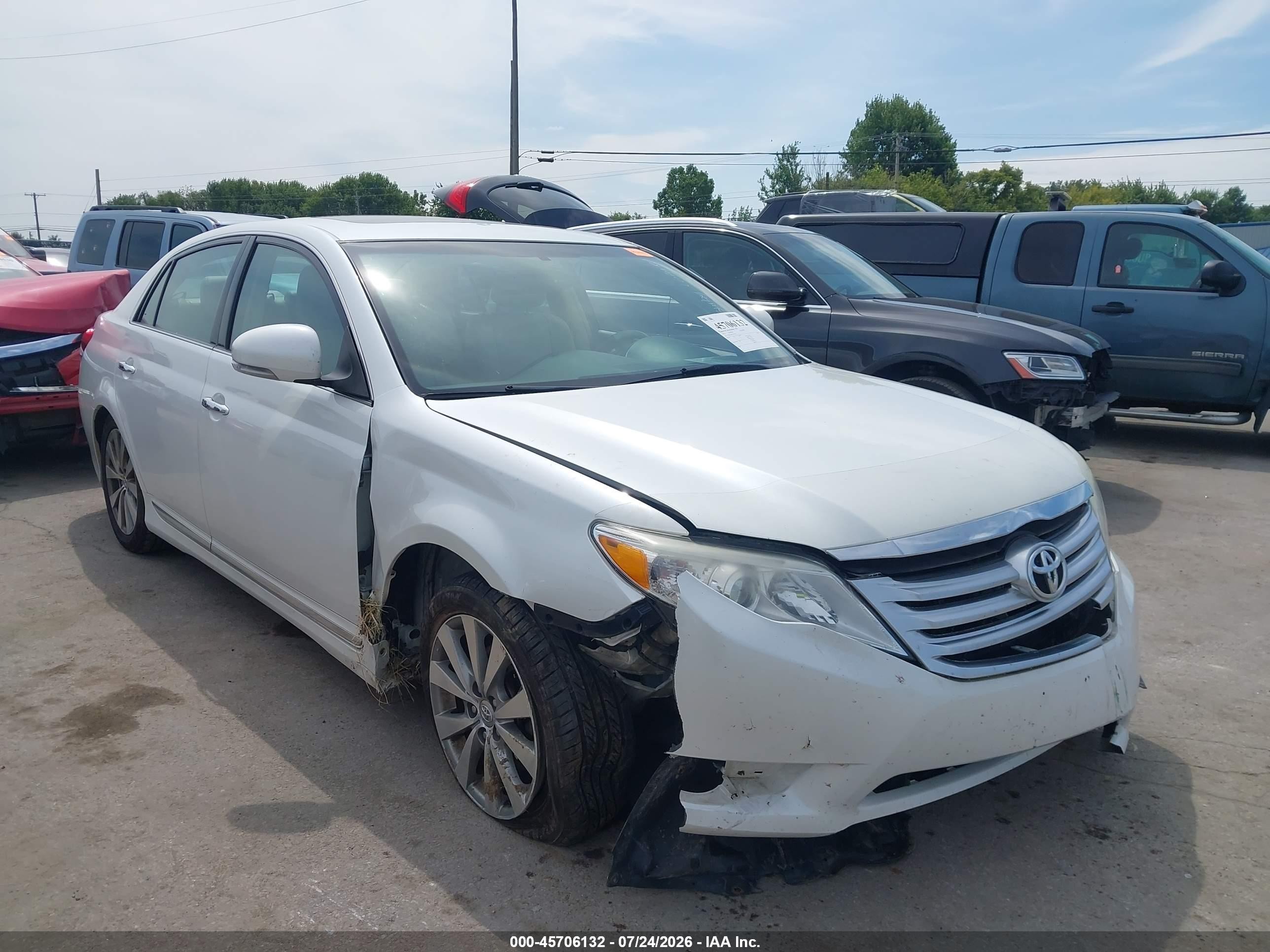 2012 Toyota Avalon, VIN 4T1BK3DB2CU471754 — All over