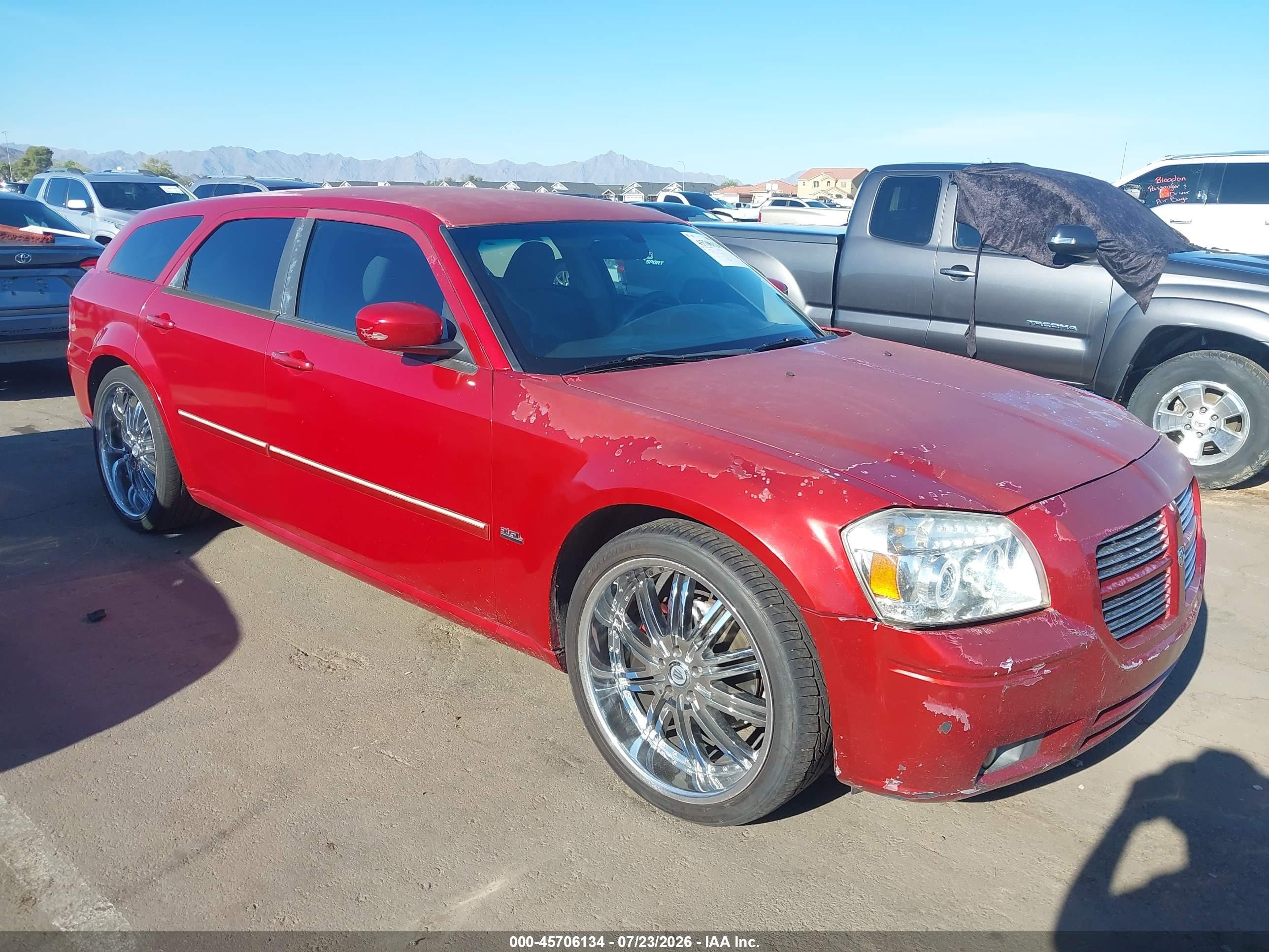 2006 Dodge Magnum, VIN 2D4FV47V36H443660 — Перед