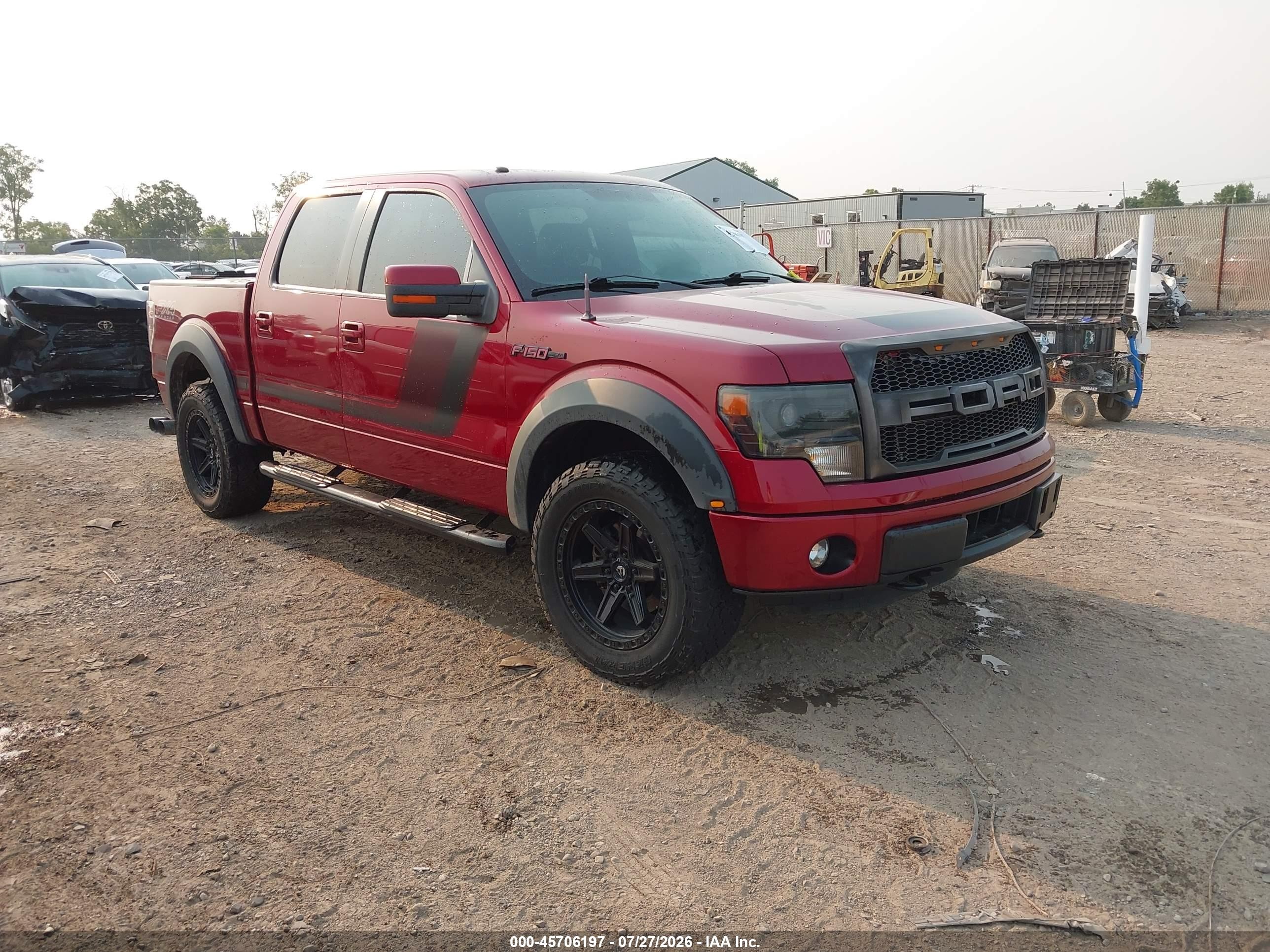 2014 Ford F-150 XL, VIN 1FTFW1EF1EFC90832 — Rear end