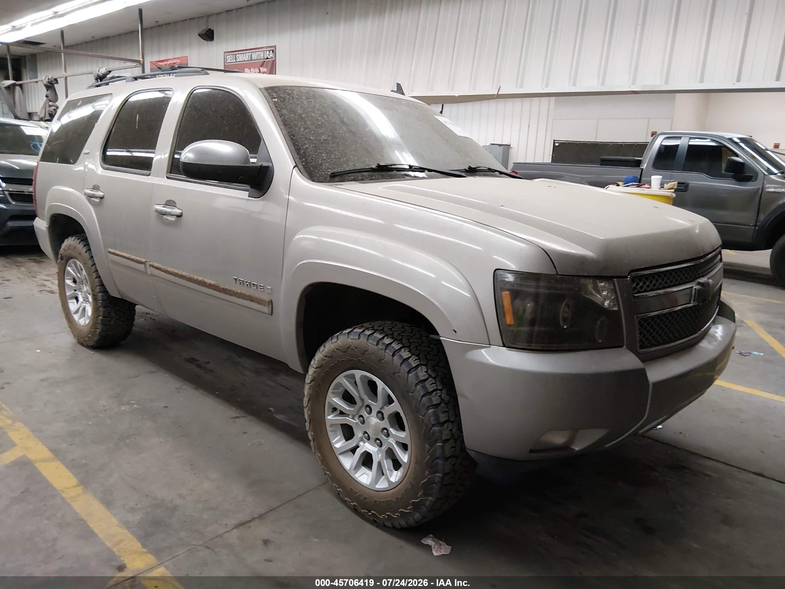 2007 Chevrolet Tahoe LS, VIN 1GNFC13037R371489 — Зад