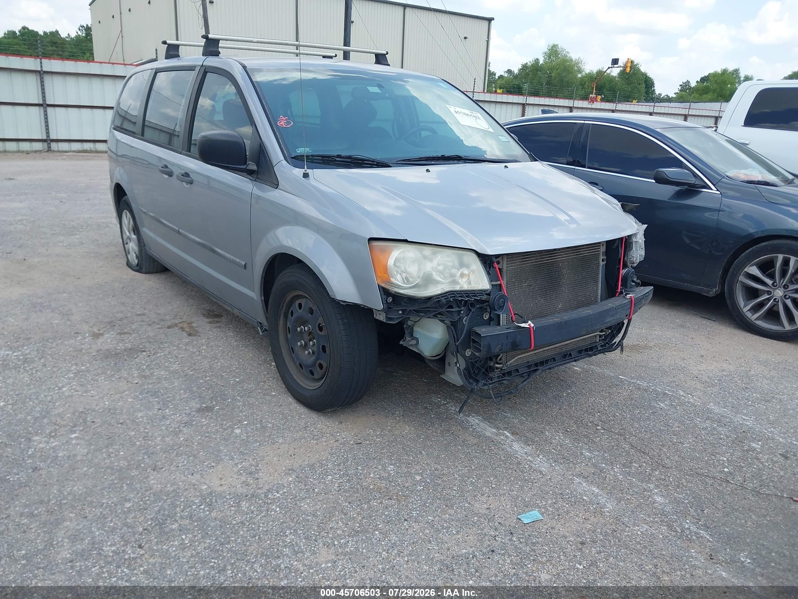 2014 Dodge Grand Caravan SE, VIN 2C4RDGBG9ER309204 — Normal wear