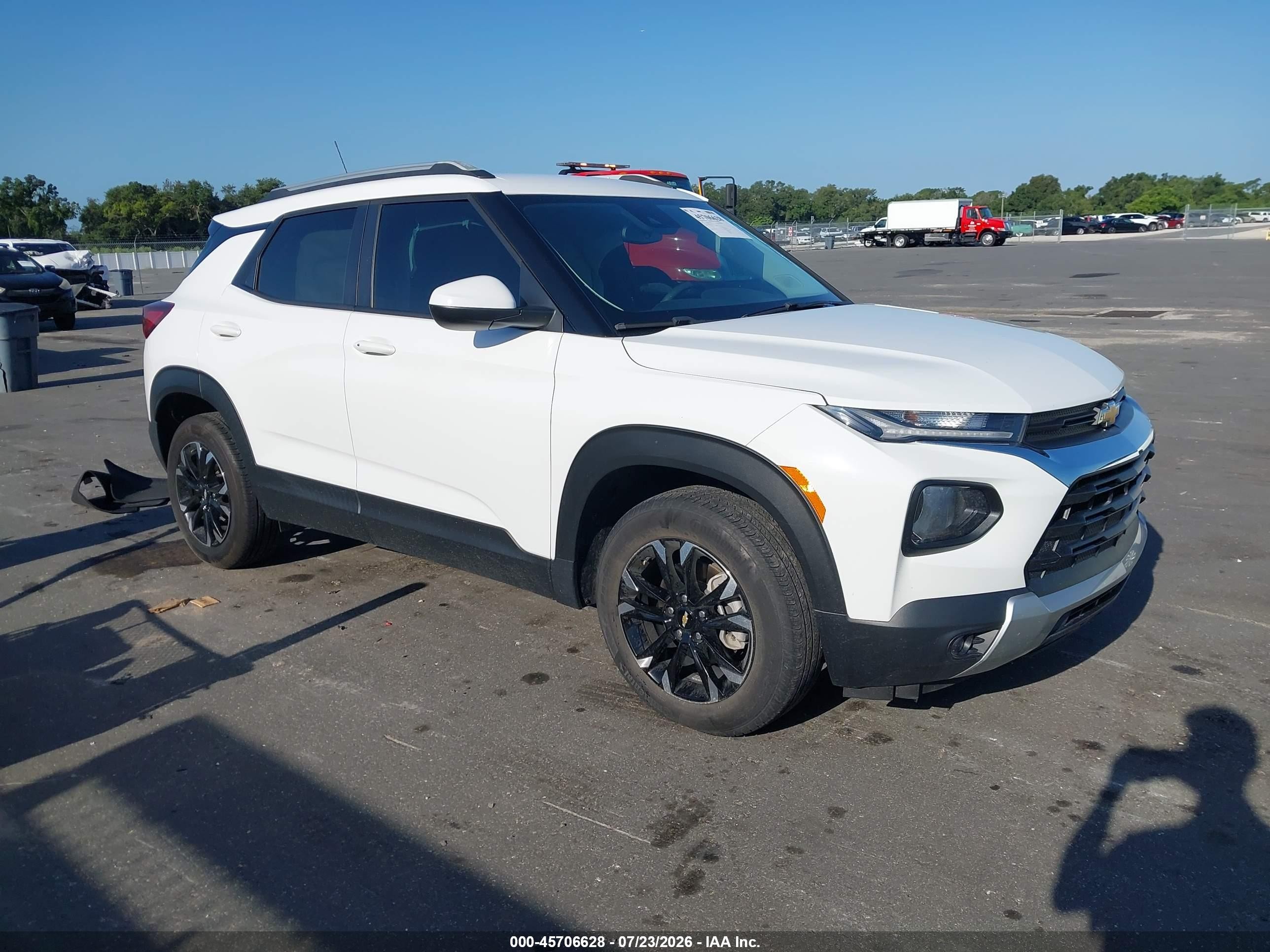 2022 Chevrolet TrailBlazer LT, VIN KL79MPS21NB114777 — Side