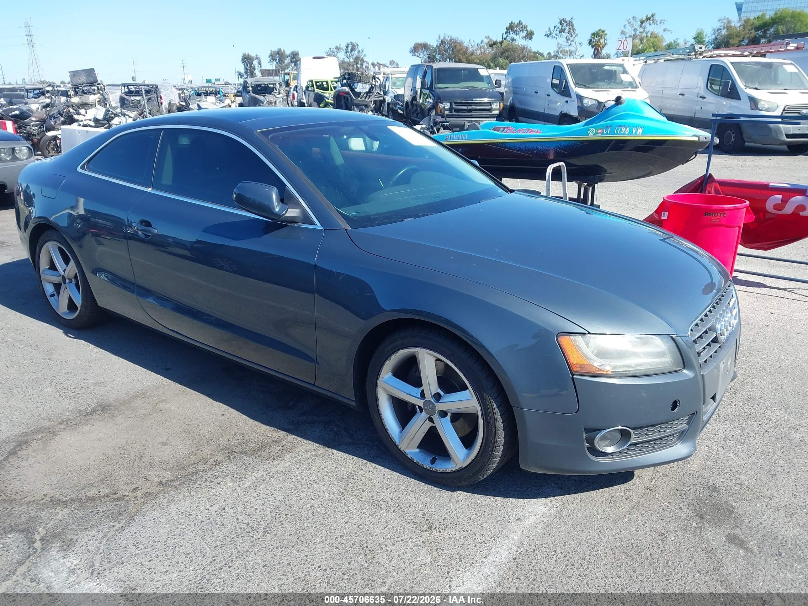 2010 Audi A5 Premium Plus, VIN WAULFAFR0AA003237 — Normal wear