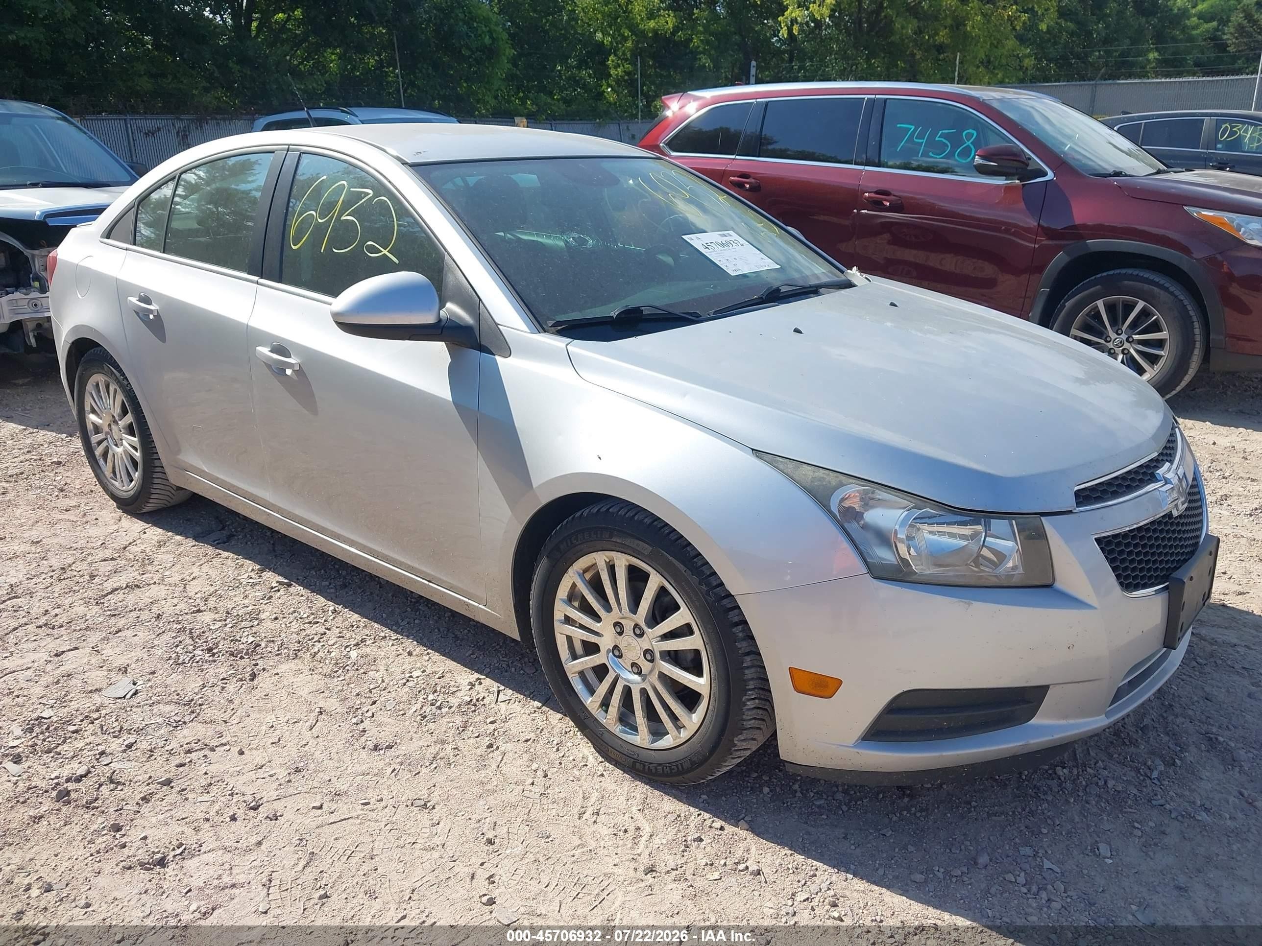 2014 Chevrolet Cruze ECO, VIN 1G1PH5SB5E7234953 — Hail