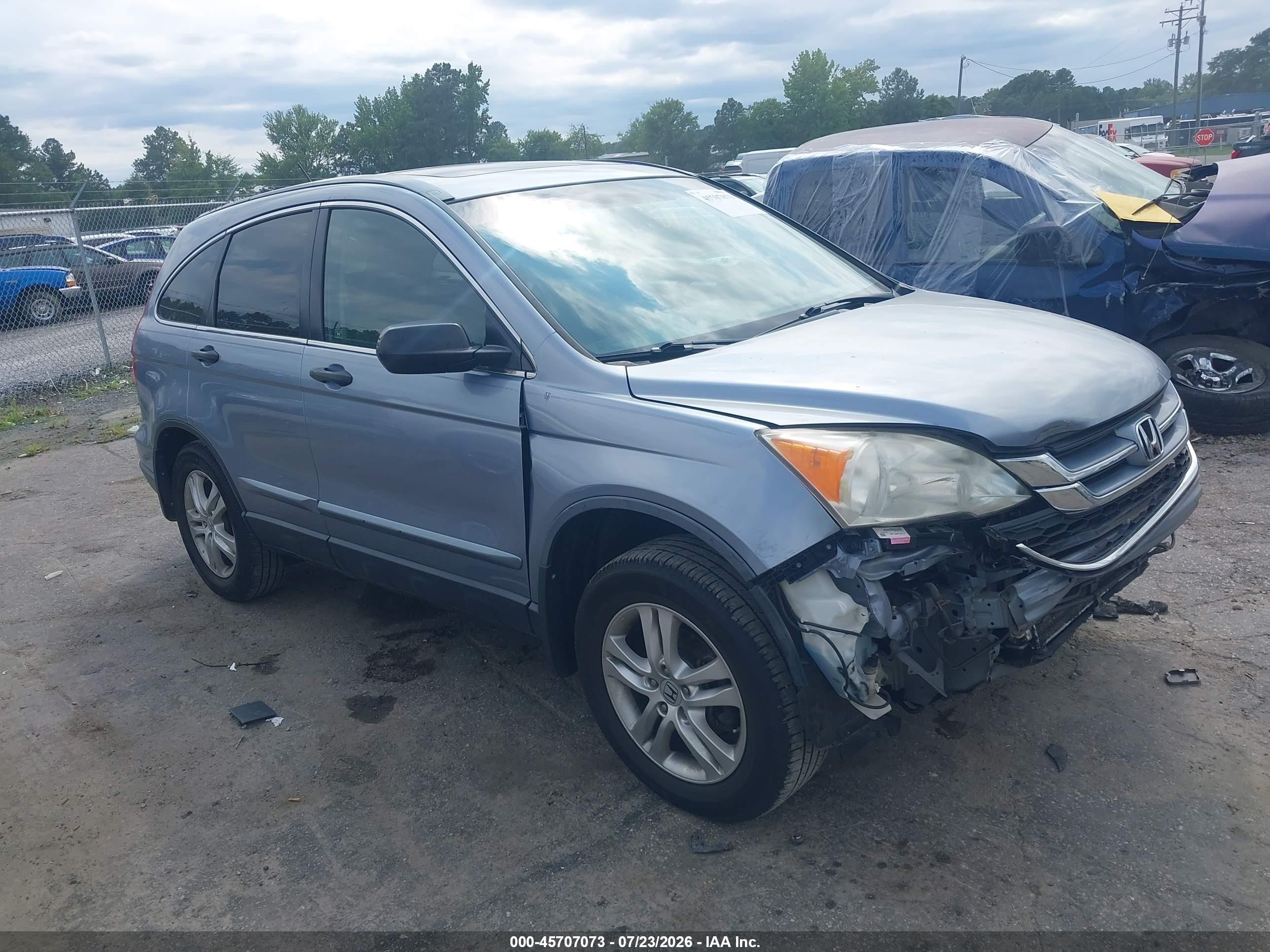 2011 Honda CR-V EX, VIN JHLRE3H51BC002094 — Front end