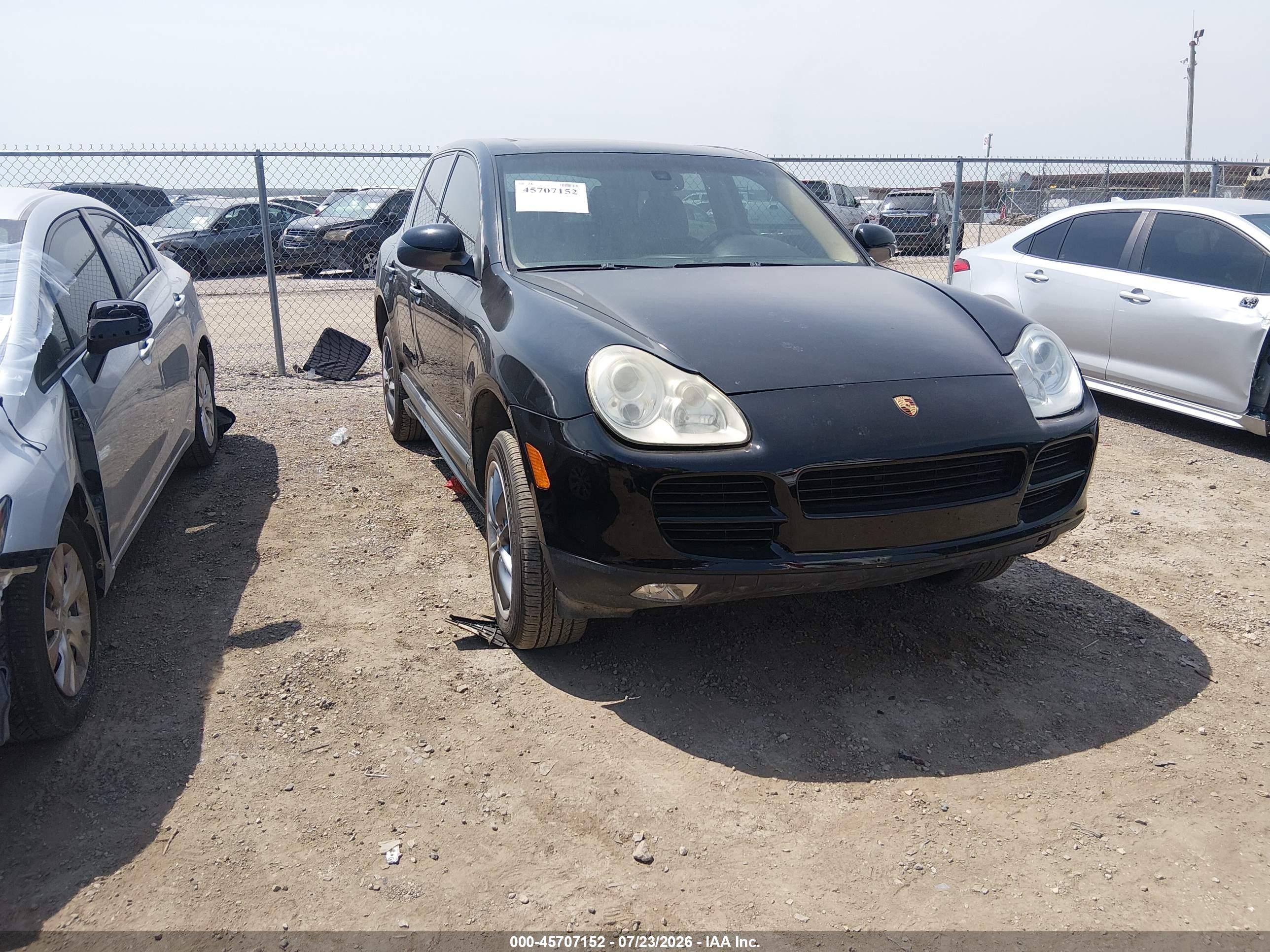 2006 Porsche Cayenne S, VIN WP1AB29P56LA68438 — Rear end