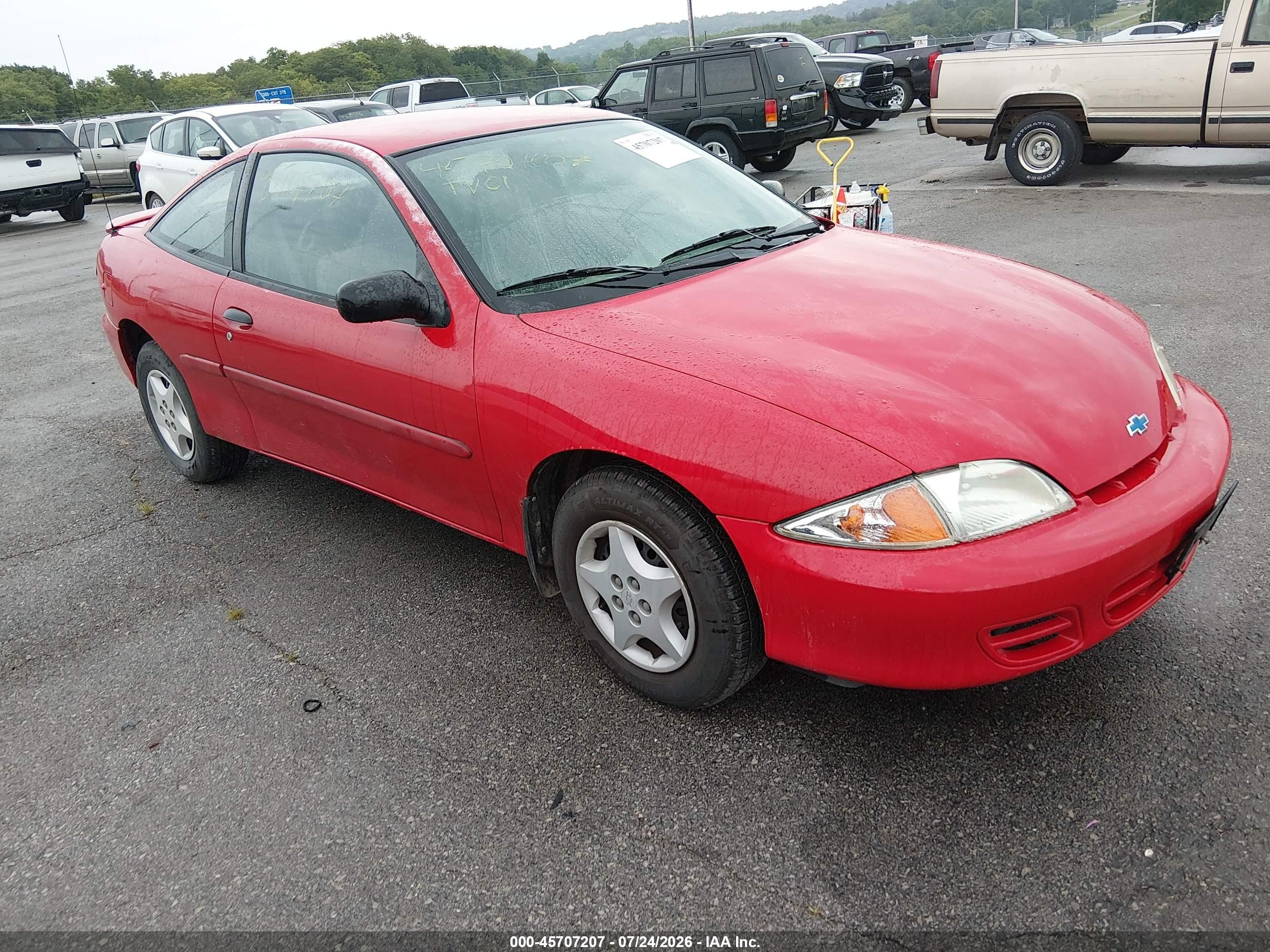 2002 Chevrolet Cavalier, VIN 1G1JC124927243245 — Normal wear