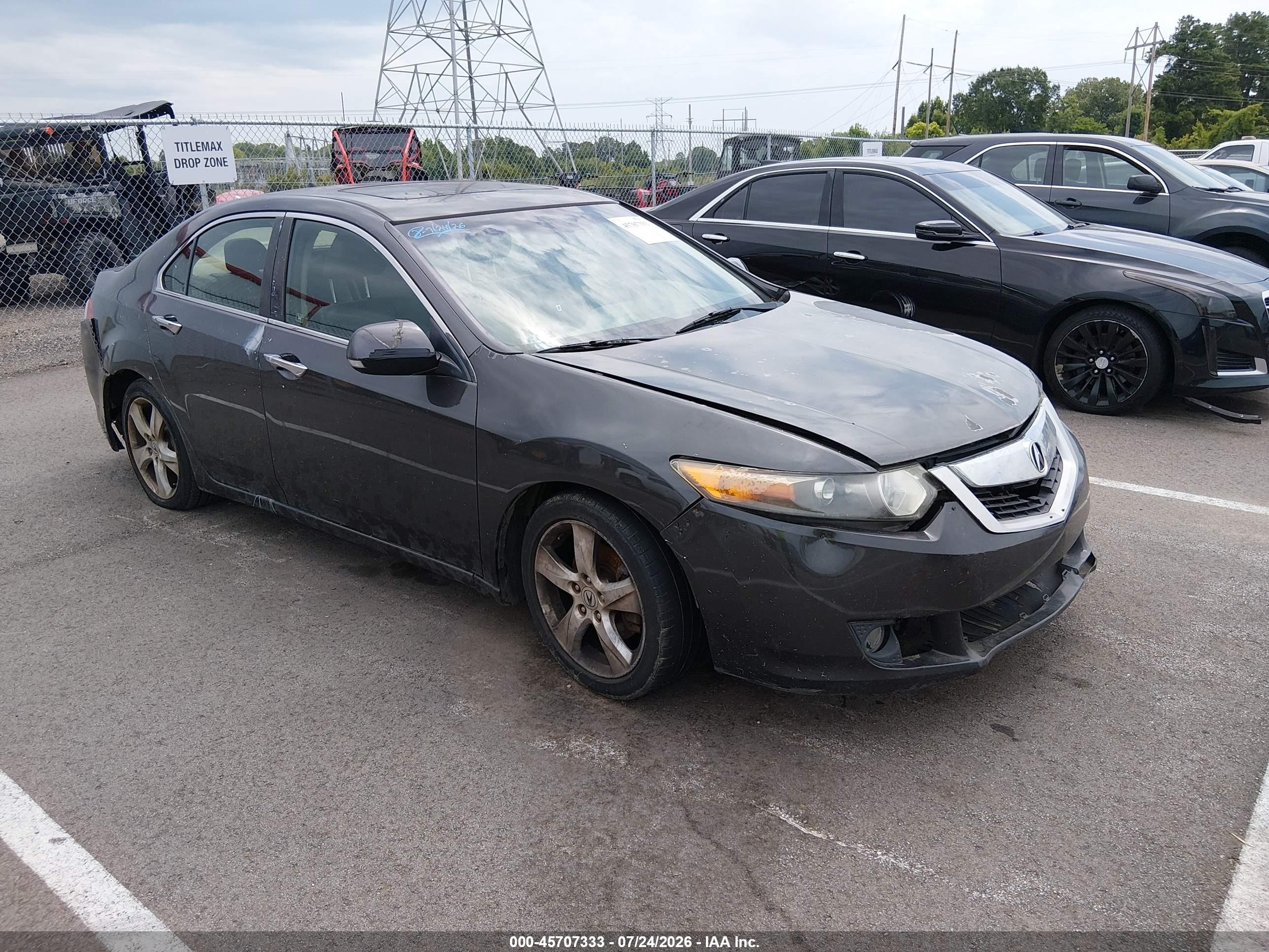2009 Acura TSX, VIN JH4CU26609C011714 — Обычный износ