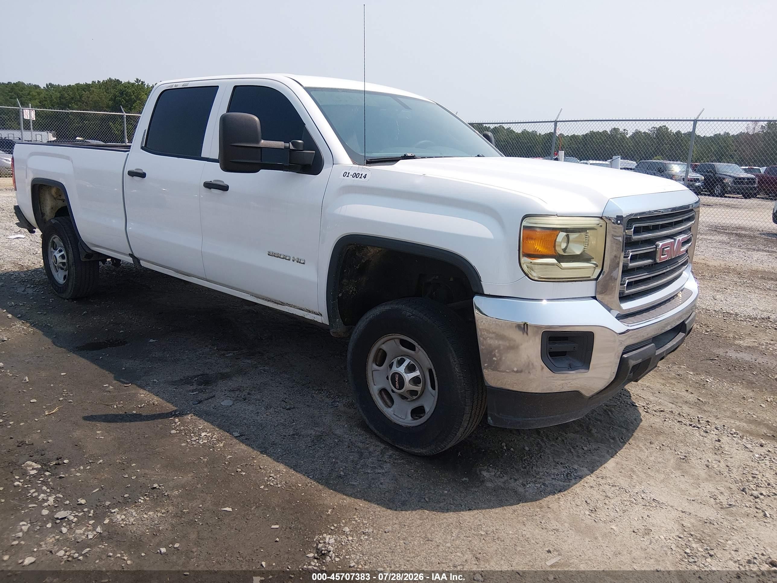 2015 GMC Sierra 2500HD, VIN 1GT12XEG6FF156174 — Not stated