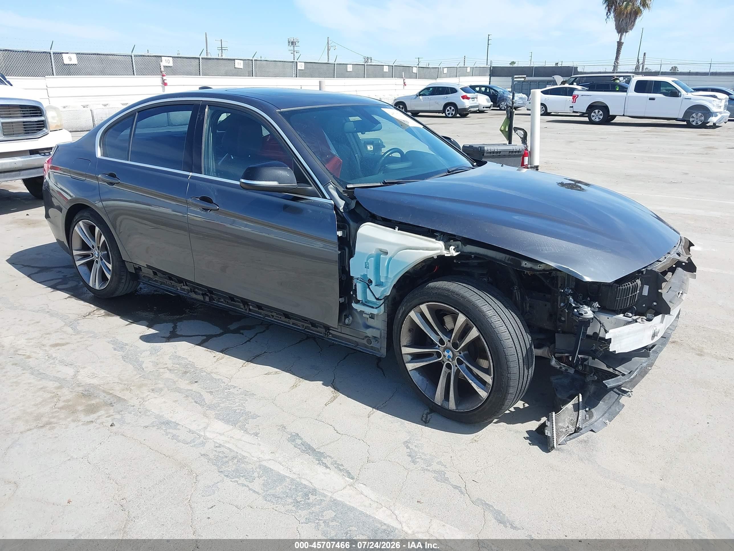 2015 BMW 3 Series 328i, VIN WBA3C1C5XFP851057 — Front end